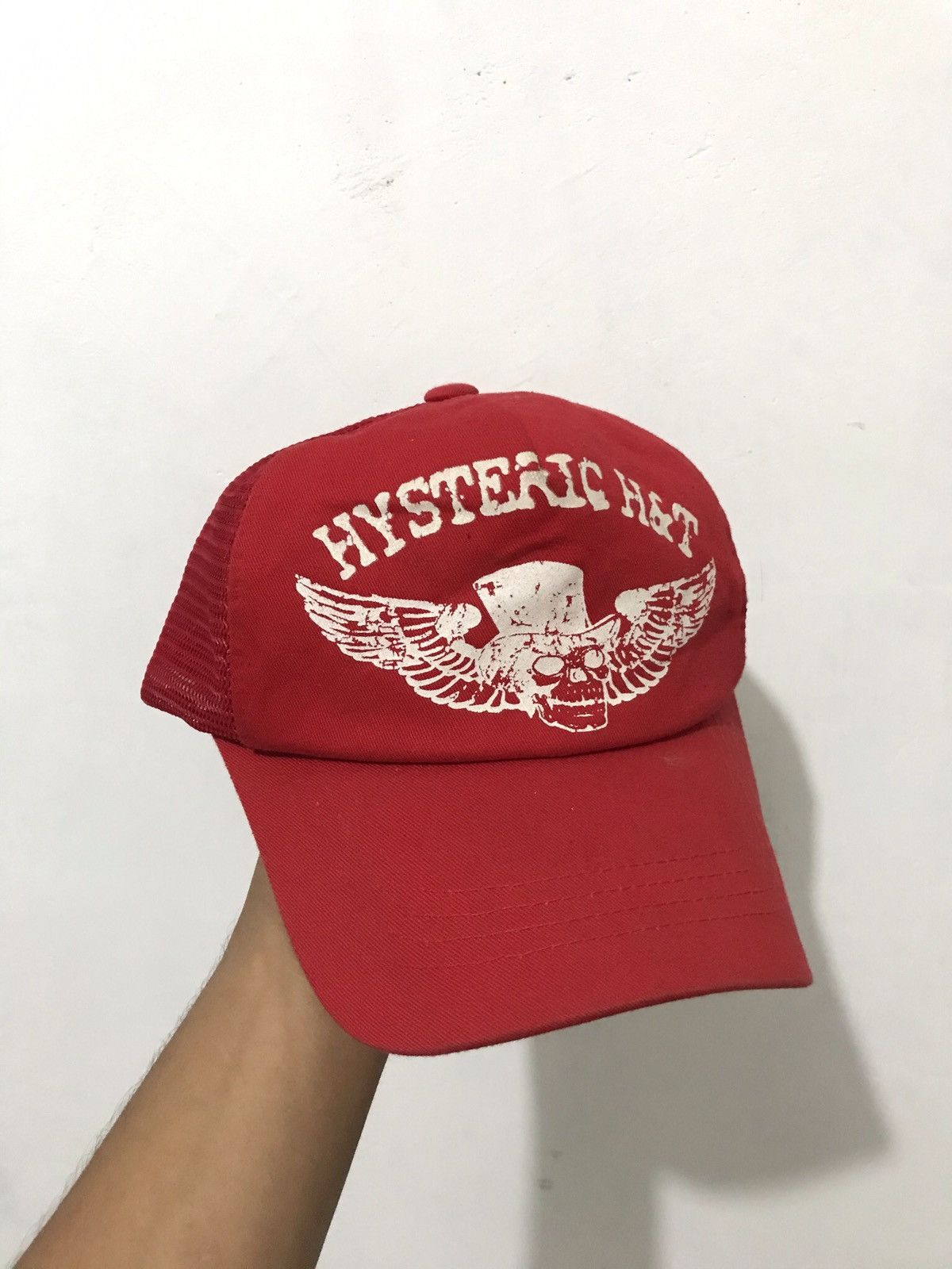 Hysteric Glamour 🔥Forever Y2k🔥 Skull Trucker hats Japanese brand Size ONE SIZE - 1 Thumbnail