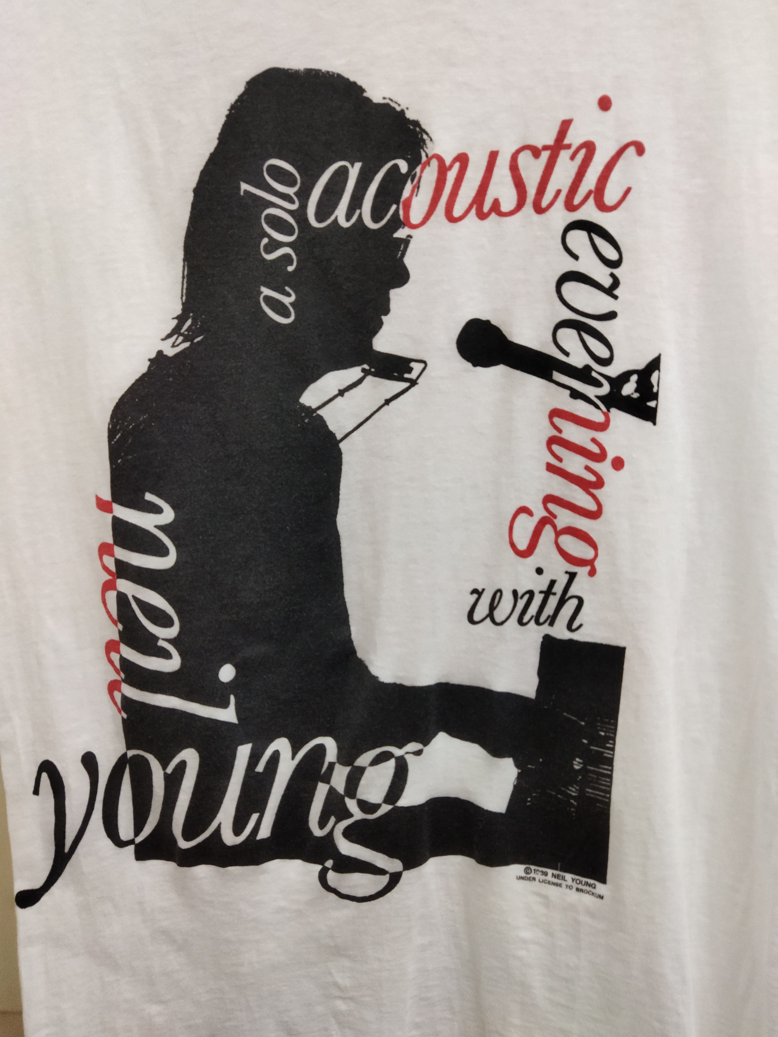 Band Tees × Vintage VINTAGE NEIL YOUNG TSHIRT Size US M / EU 48-50 / 2 - 5 Thumbnail