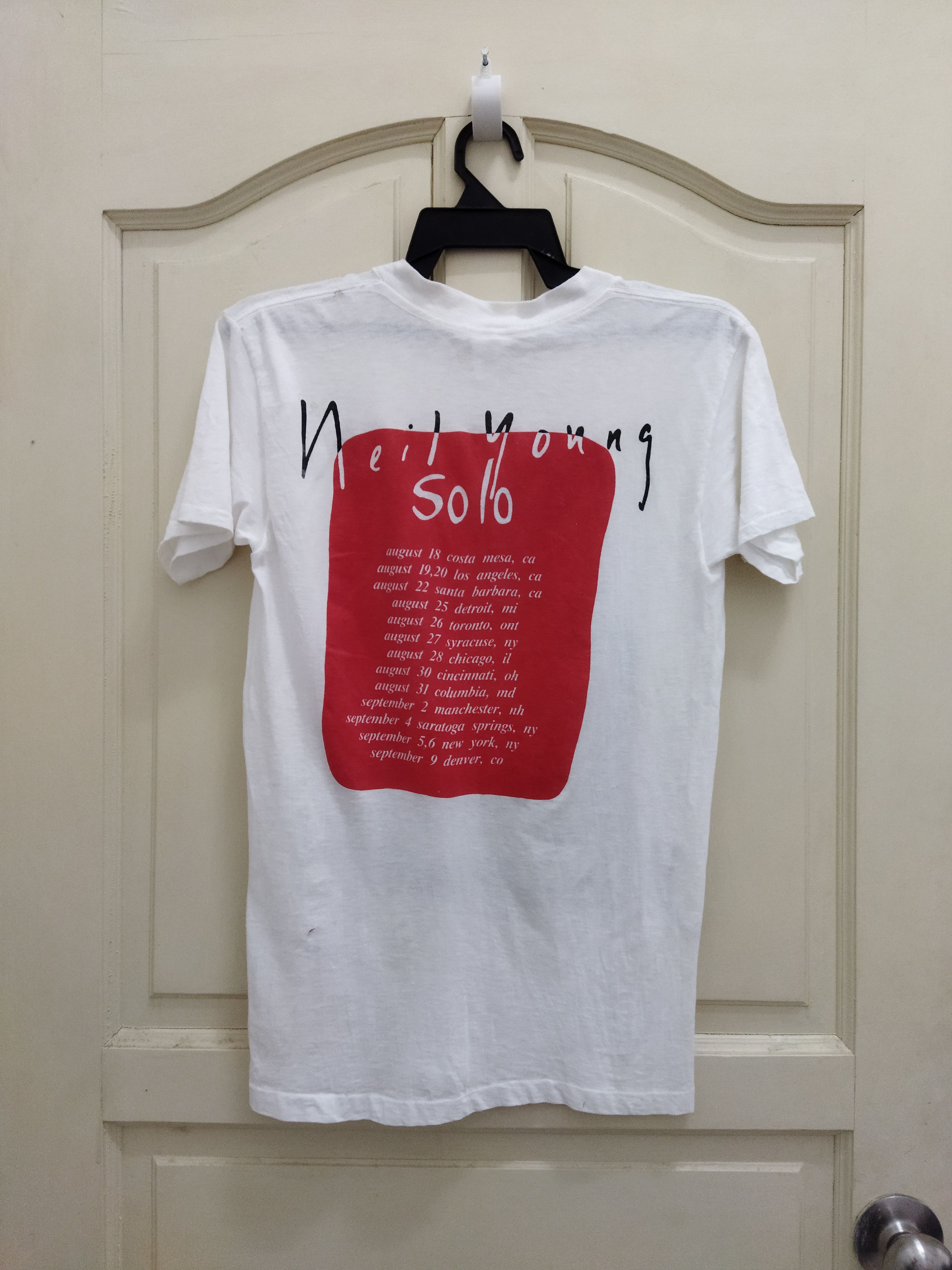 Band Tees × Vintage VINTAGE NEIL YOUNG TSHIRT Size US M / EU 48-50 / 2 - 7 Thumbnail