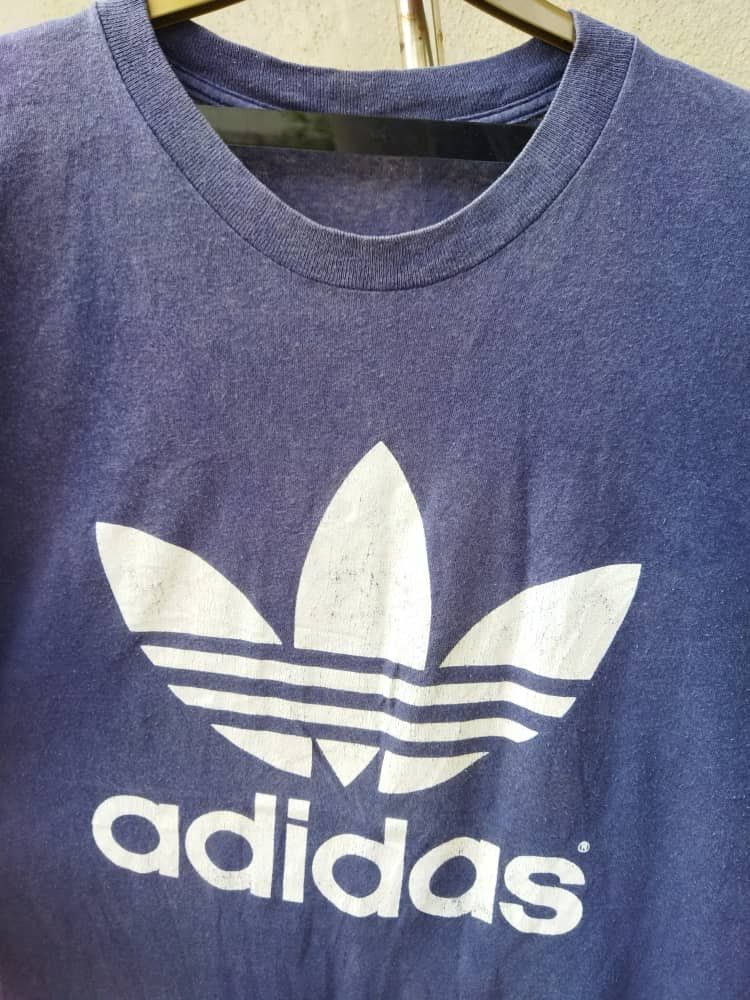 Adidas × Vintage 🔥BEST OFFER🔥 RARE VINTAGE ADIDAS TREFOIL MIRROR LOGO Size US XL / EU 56 / 4 - 3 Thumbnail
