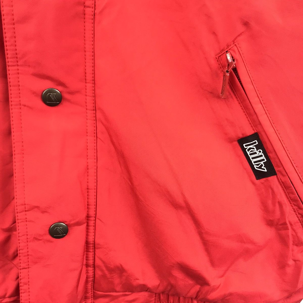 Asics KILLY By ASICS Ski Puffer Quilted Multi Color Bomber Jacket Size US M / EU 48-50 / 2 - 5 Thumbnail