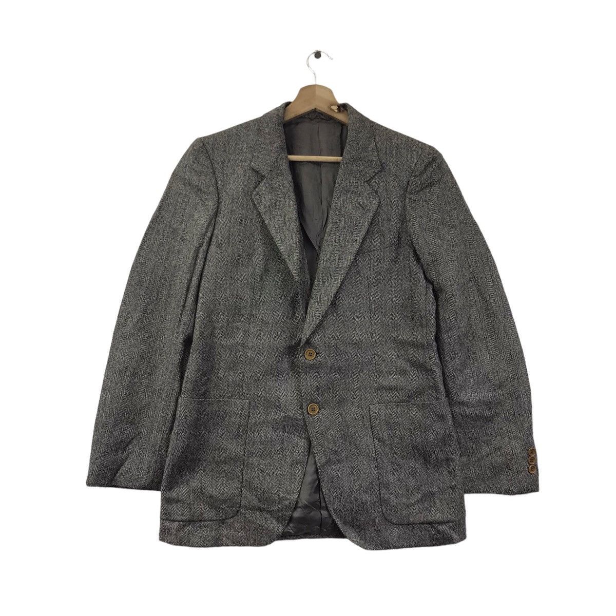 Other CASHMERE Italy Designer Grey Coat Blazer Size US S / EU 44-46 / 1 - 1 Thumbnail