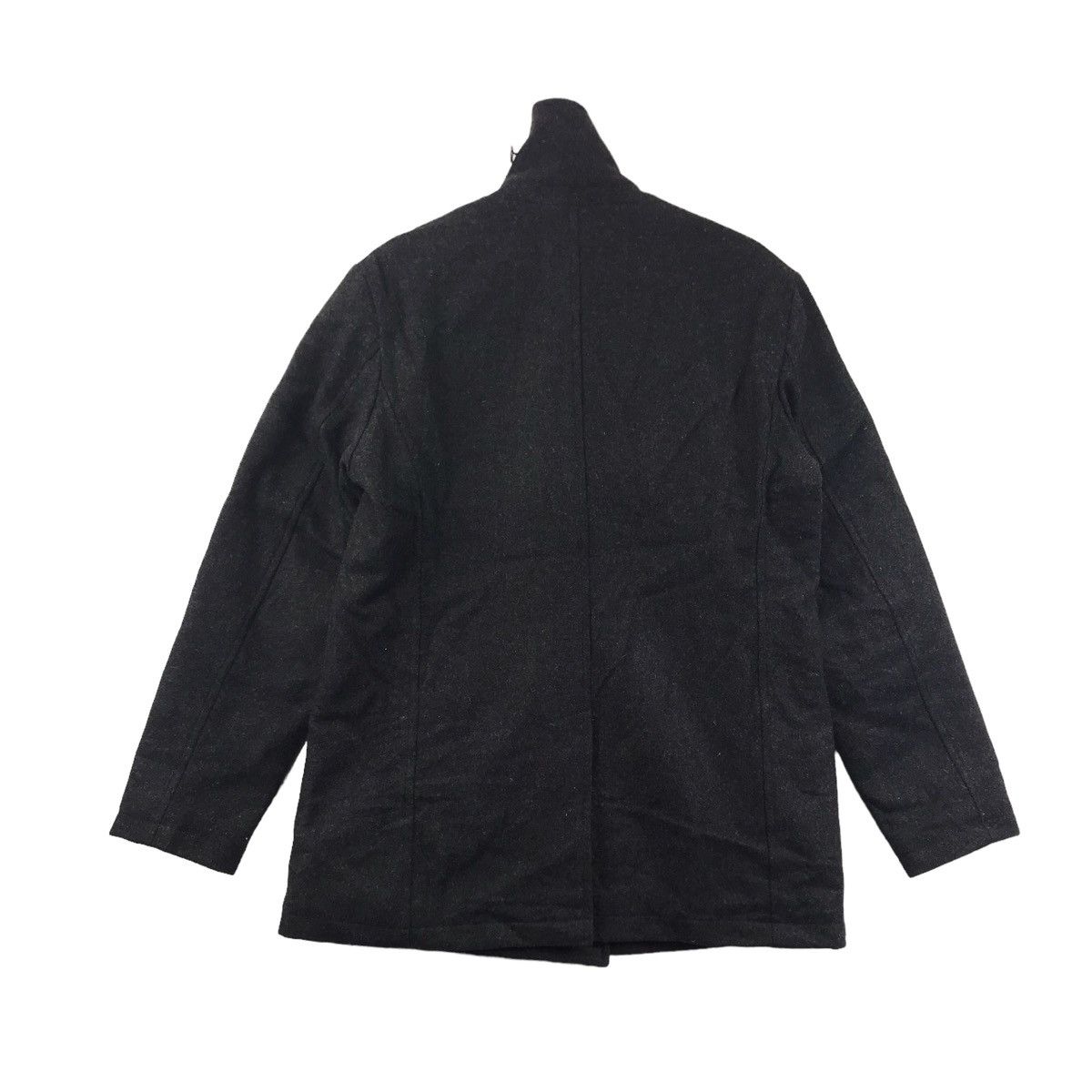 Japanese Brand BEAMS Japanese Brand Wool Black Coat Jacket Size US L / EU 52-54 / 3 - 7 Thumbnail