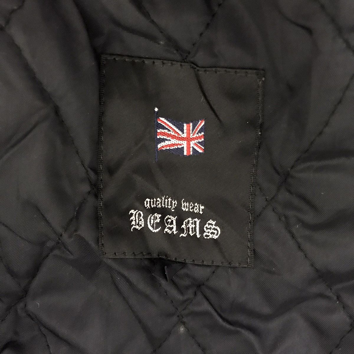 Japanese Brand BEAMS Japanese Brand Wool Black Coat Jacket Size US L / EU 52-54 / 3 - 4 Thumbnail