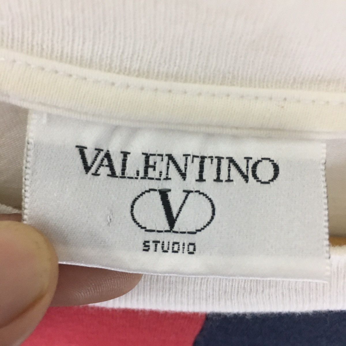 Valentino × Vintage Vintage rare Valentino two colour big spell out Size US L / EU 52-54 / 3 - 5 Thumbnail