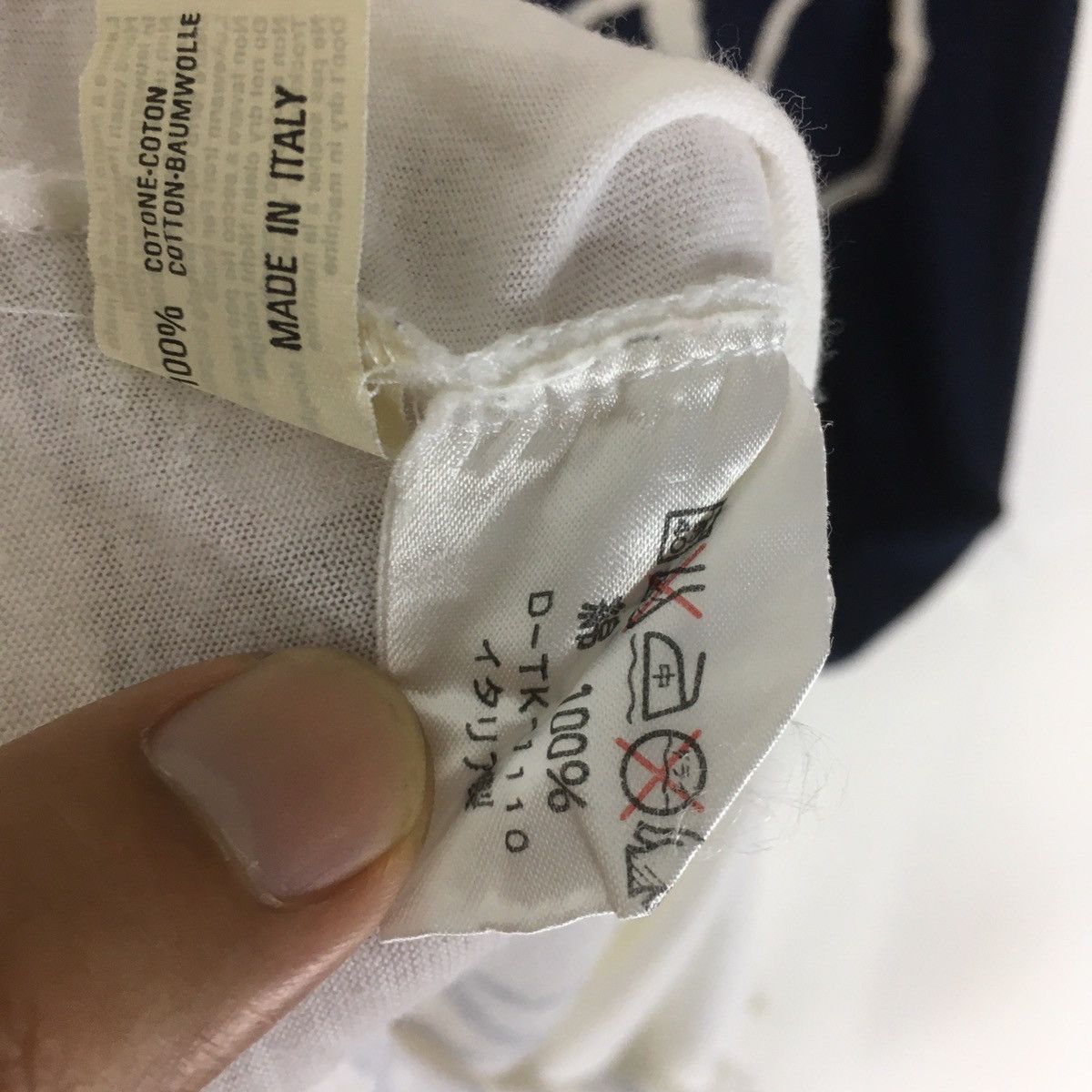 Valentino × Vintage Vintage rare Valentino two colour big spell out Size US L / EU 52-54 / 3 - 8 Thumbnail