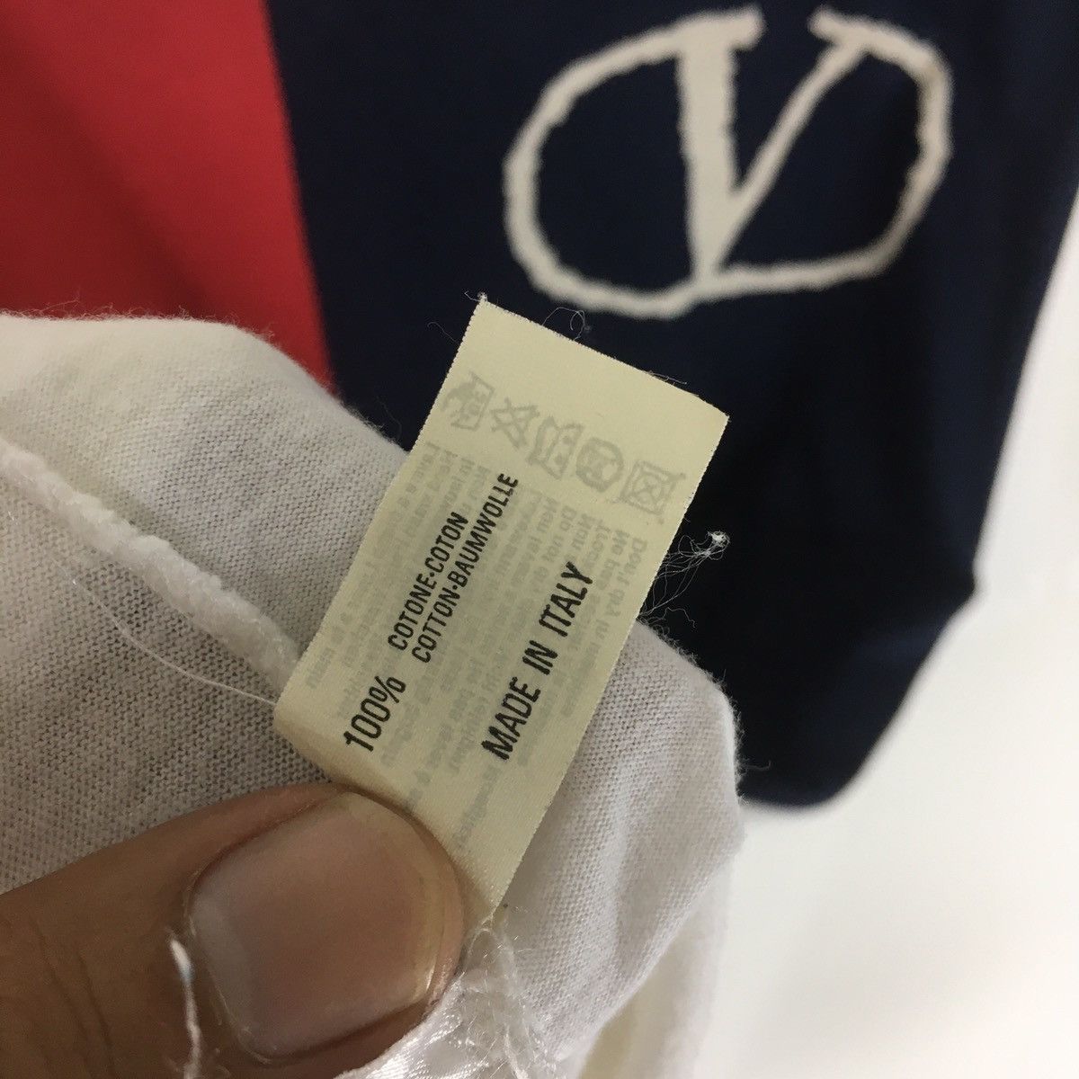 Valentino × Vintage Vintage rare Valentino two colour big spell out Size US L / EU 52-54 / 3 - 7 Thumbnail
