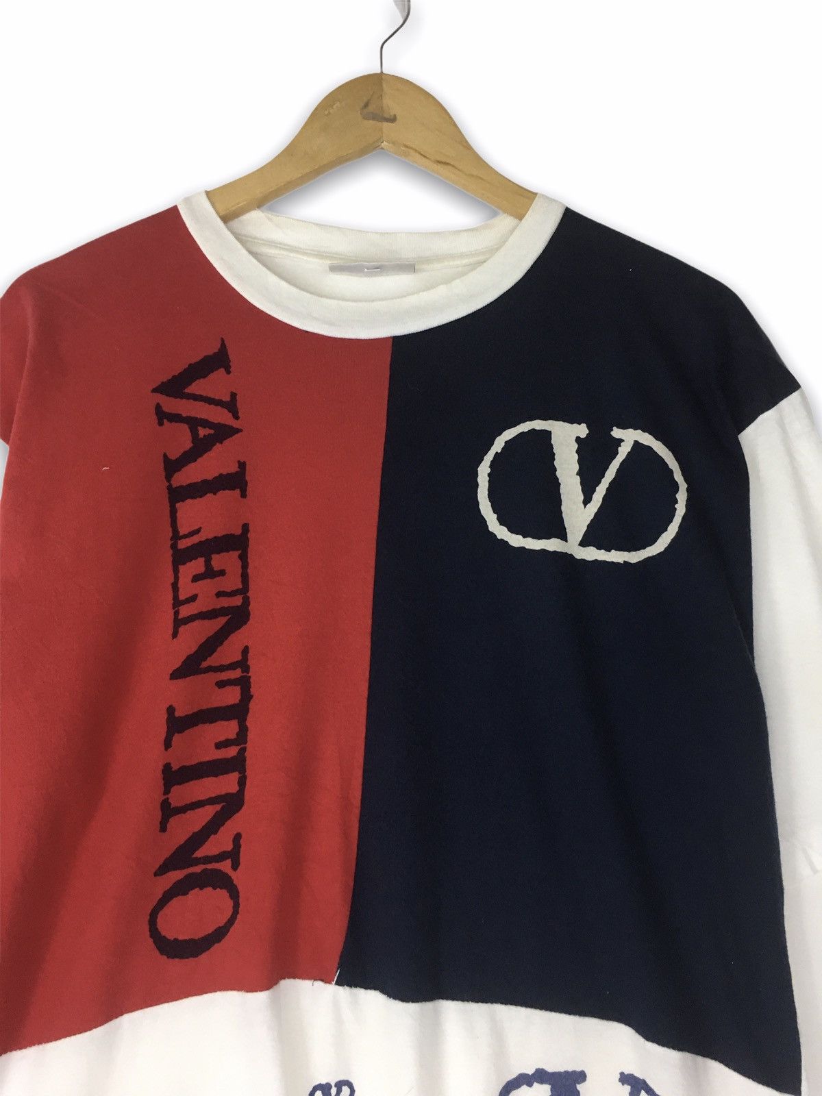 Valentino × Vintage Vintage rare Valentino two colour big spell out Size US L / EU 52-54 / 3 - 2 Thumbnail