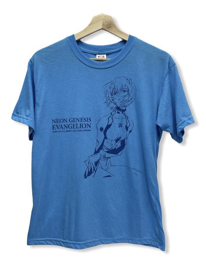 Anime VERY RARE🔥! EVANGELION Young Ace Special Issue T-Shirt Size US S / EU 44-46 / 1 - 2 Thumbnail