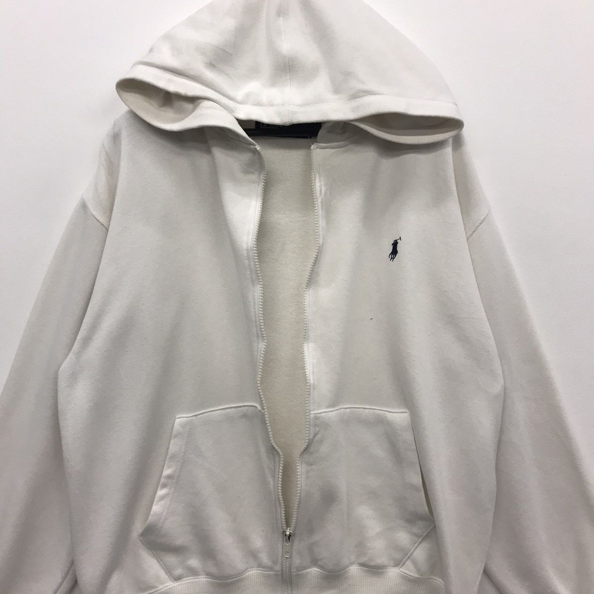 Polo Ralph Lauren × Vintage Rare!! Vintage Polo Ralph Lauren Hoodie Small Logo Size US L / EU 52-54 / 3 - 9 Thumbnail