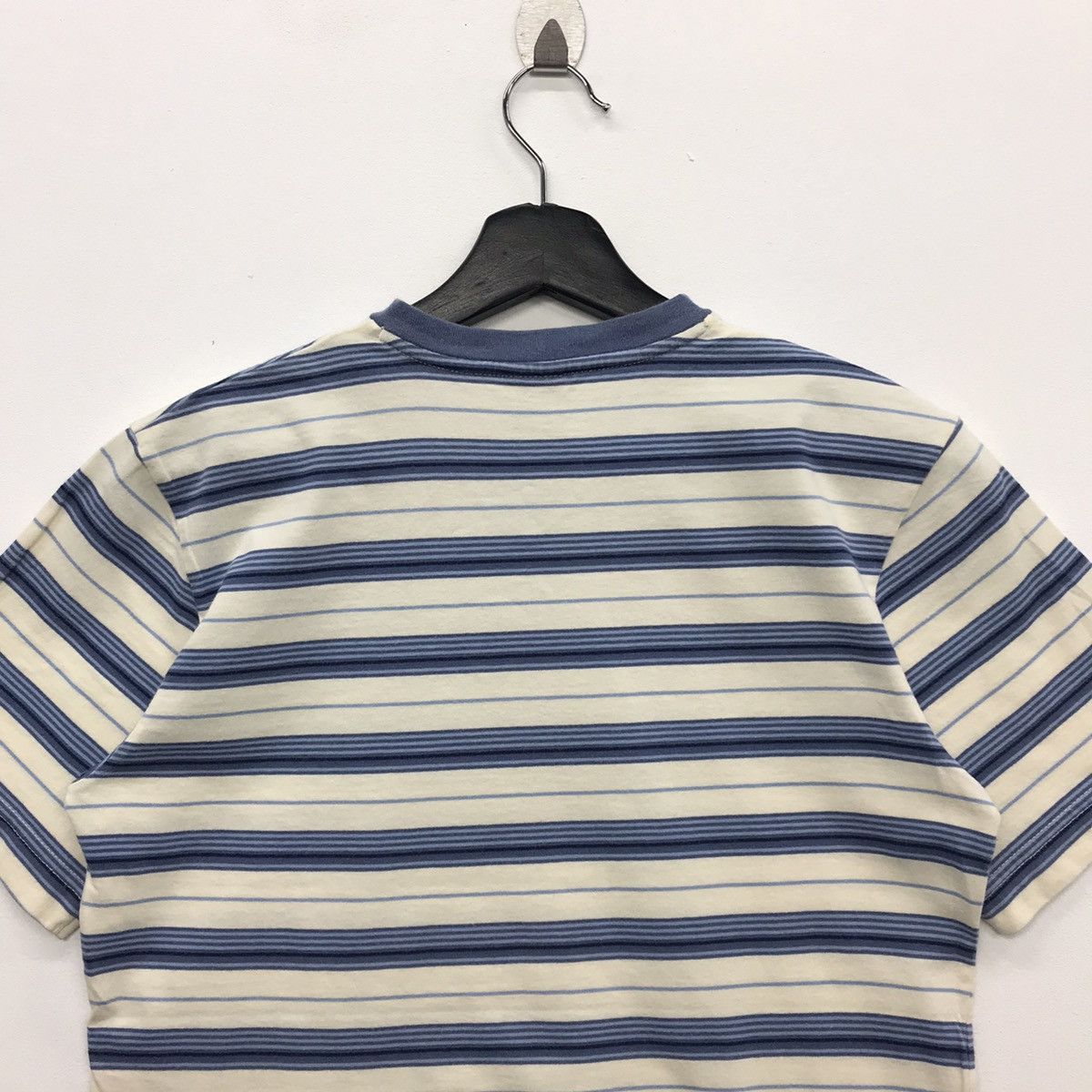Polo Ralph Lauren × Vintage *Rare!! Vintage Polo Ralph Lauren Stripe V Neck Tee Size US S / EU 44-46 / 1 - 10 Thumbnail