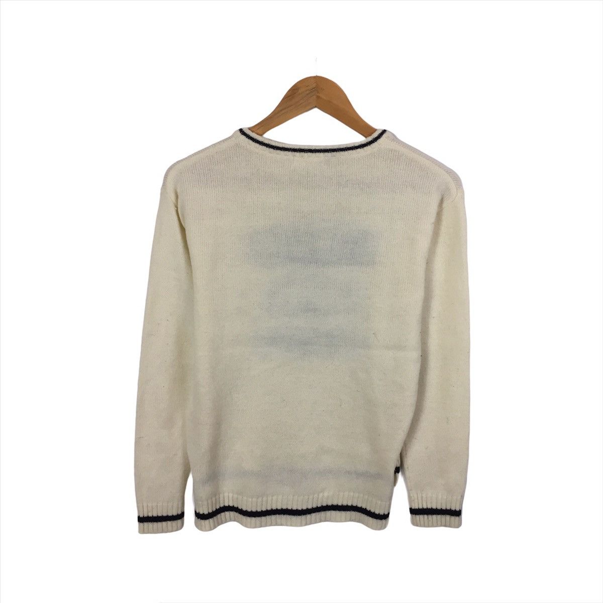 Japanese Brand Vintage Fleece Sweatshirt Knit Embroidered Londo Gentle Size S / US 4 / IT 40 - 5 Thumbnail