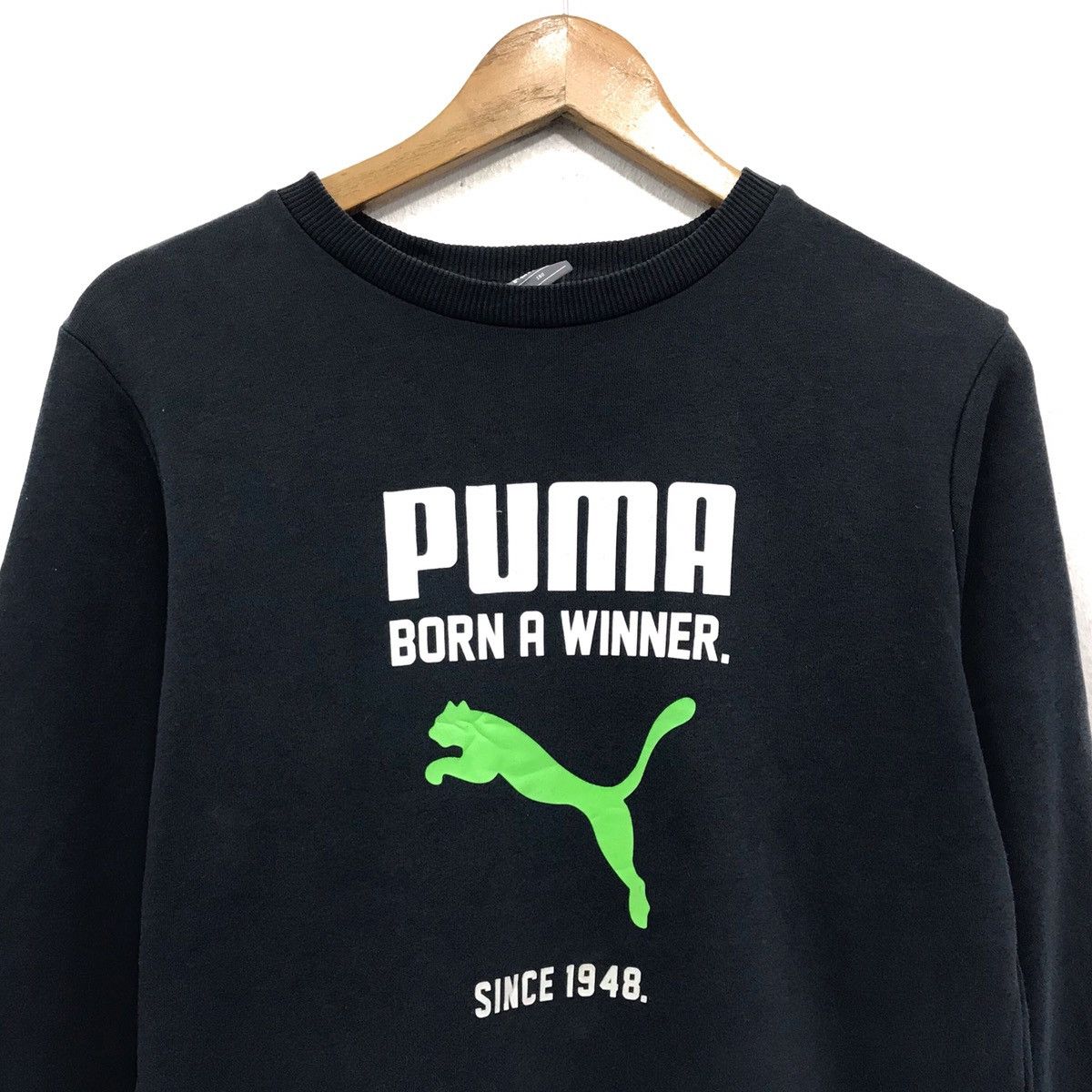 Puma × Vintage Vintage Puma Sweatshirt CrewNeck Biglogo Puma Size US S / EU 44-46 / 1 - 2 Thumbnail