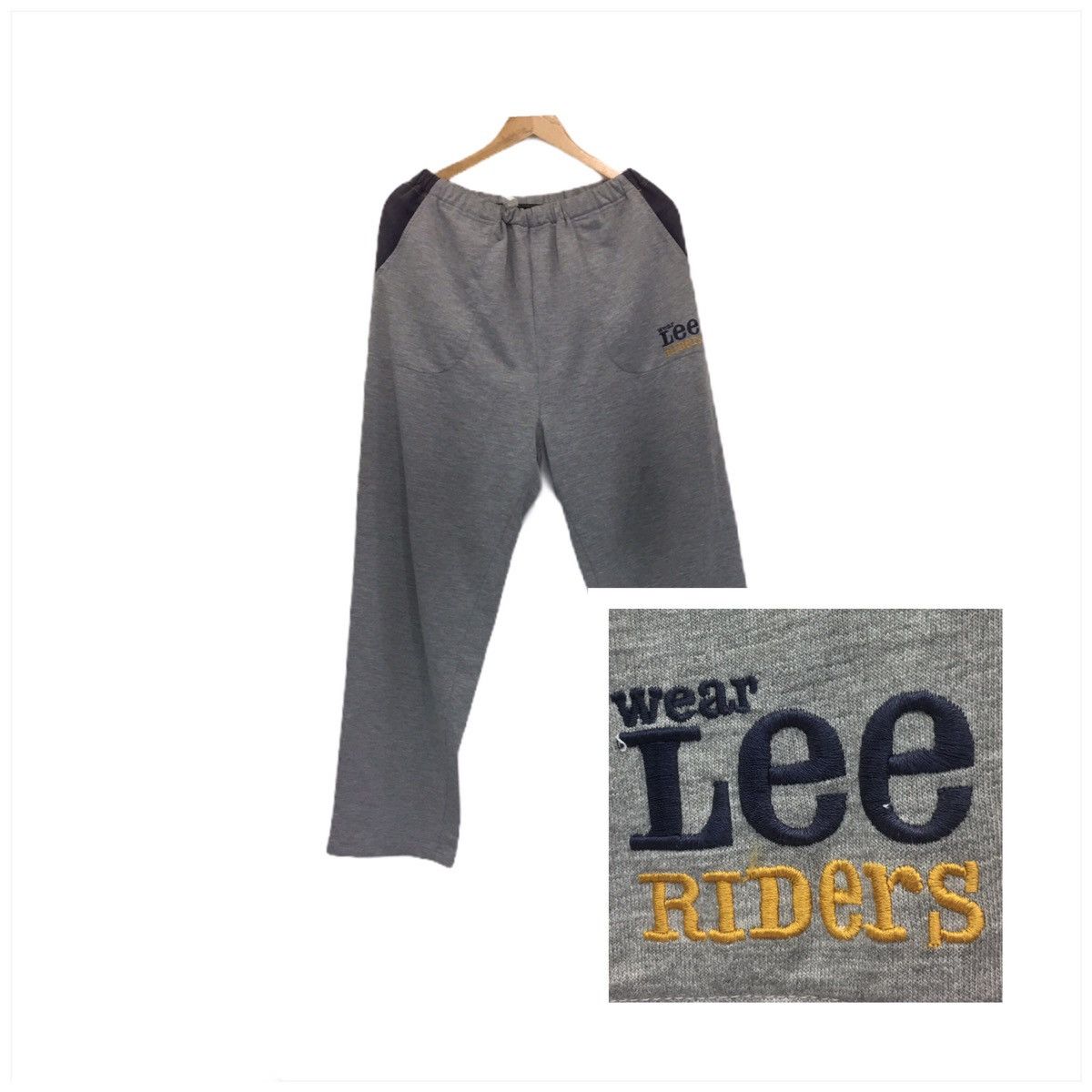 Lee × Vintage LEE SweatPants Joggers Warm Up Track Wear LEE Riders Size US 30 / EU 46 - 1 Thumbnail