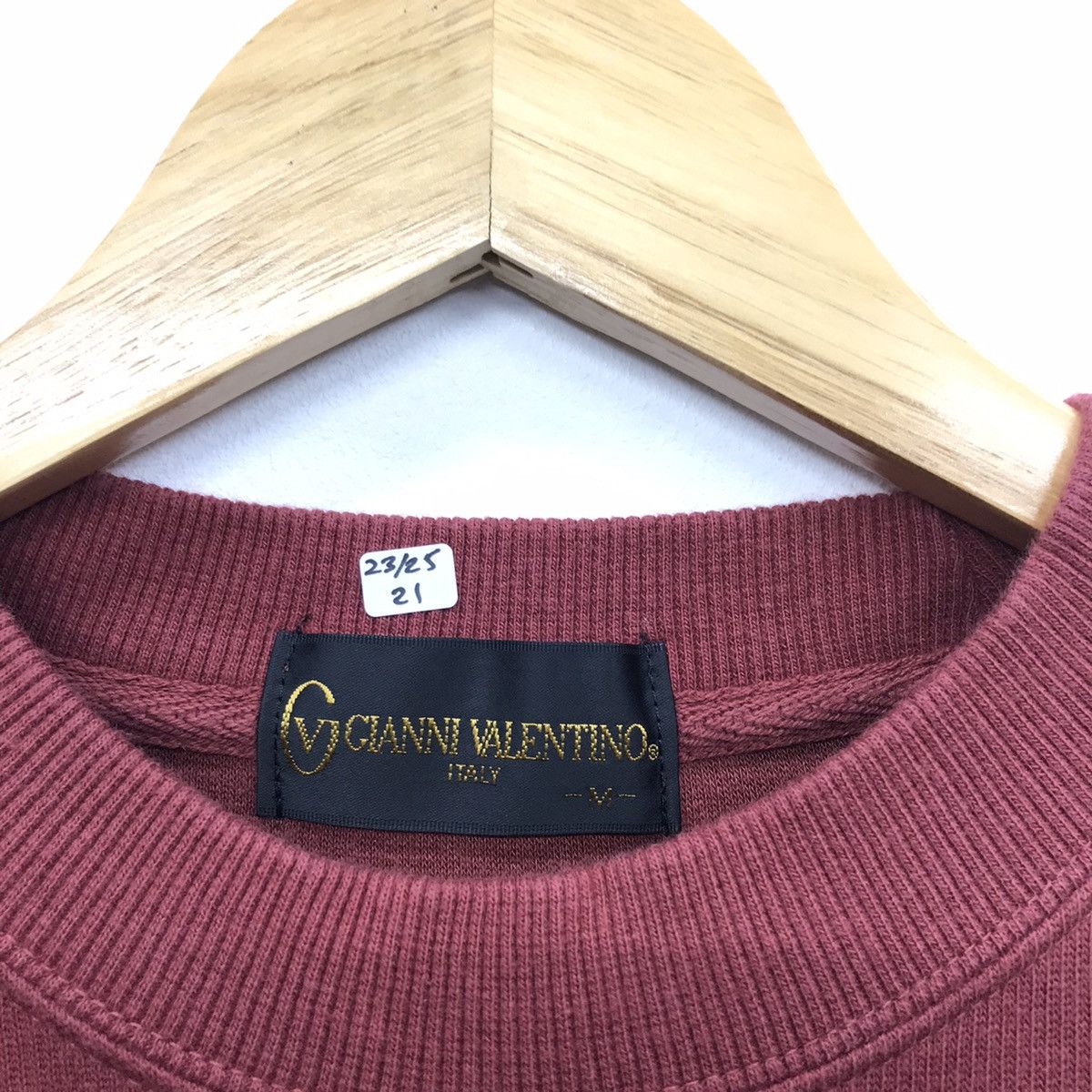 Rare!! Vintage Gianni Valentino Embroidery Sweatshirt