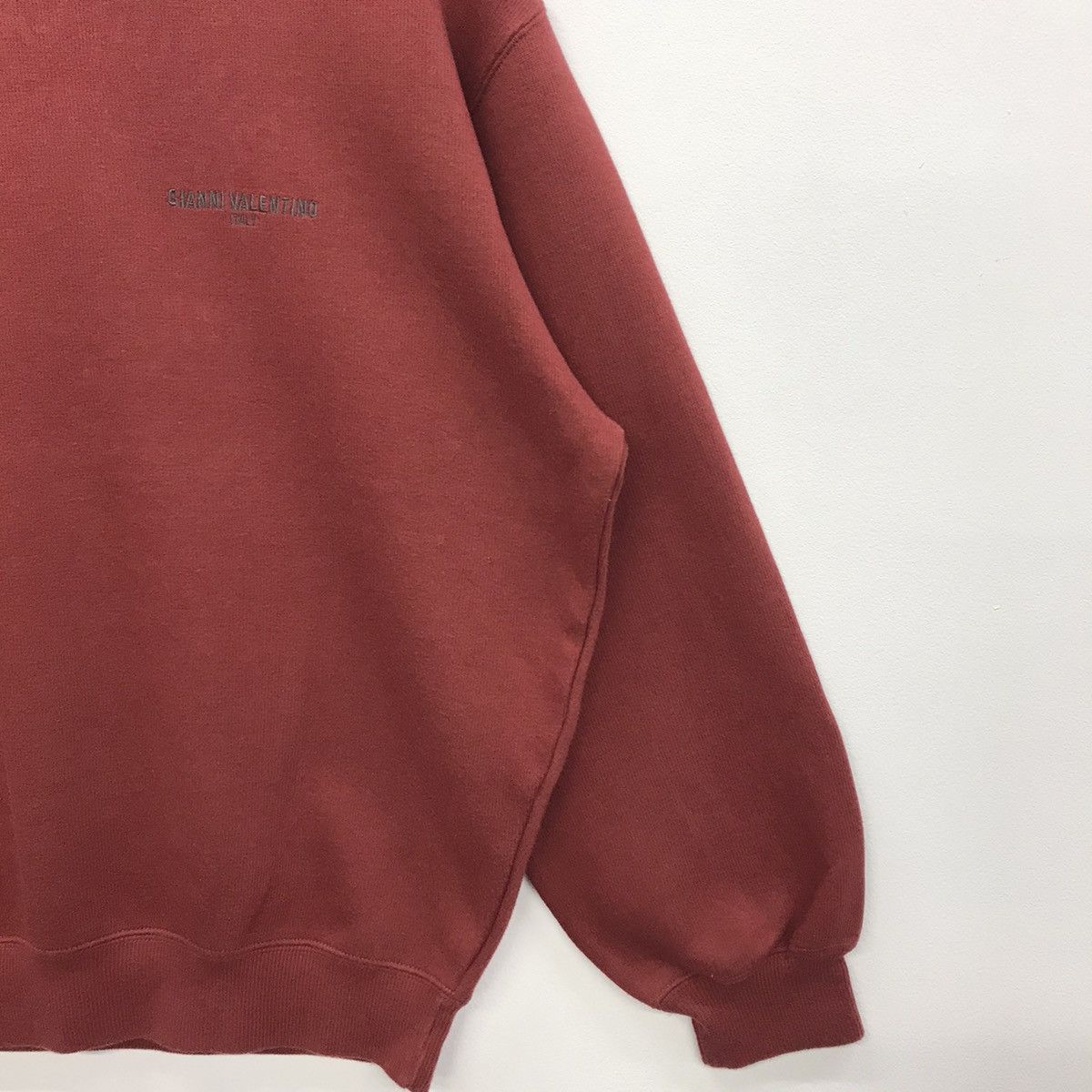 Rare!! Vintage Gianni Valentino Embroidery Sweatshirt
