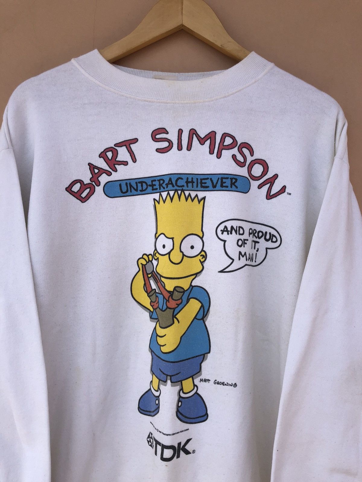 Vintage Vintage 1990 Simpsons Bart Sweatshirts (King of the Hill) | Grailed