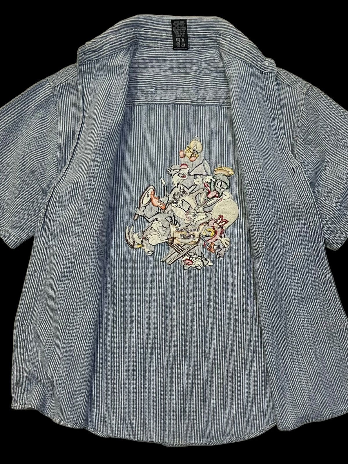 Disney × Warner Bros 🔥NEED GONE NOW🔥VTG WARNER BROS EMBROIDERED BIG LOGO SHIRTS Size US M / EU 48-50 / 2 - 13 Thumbnail