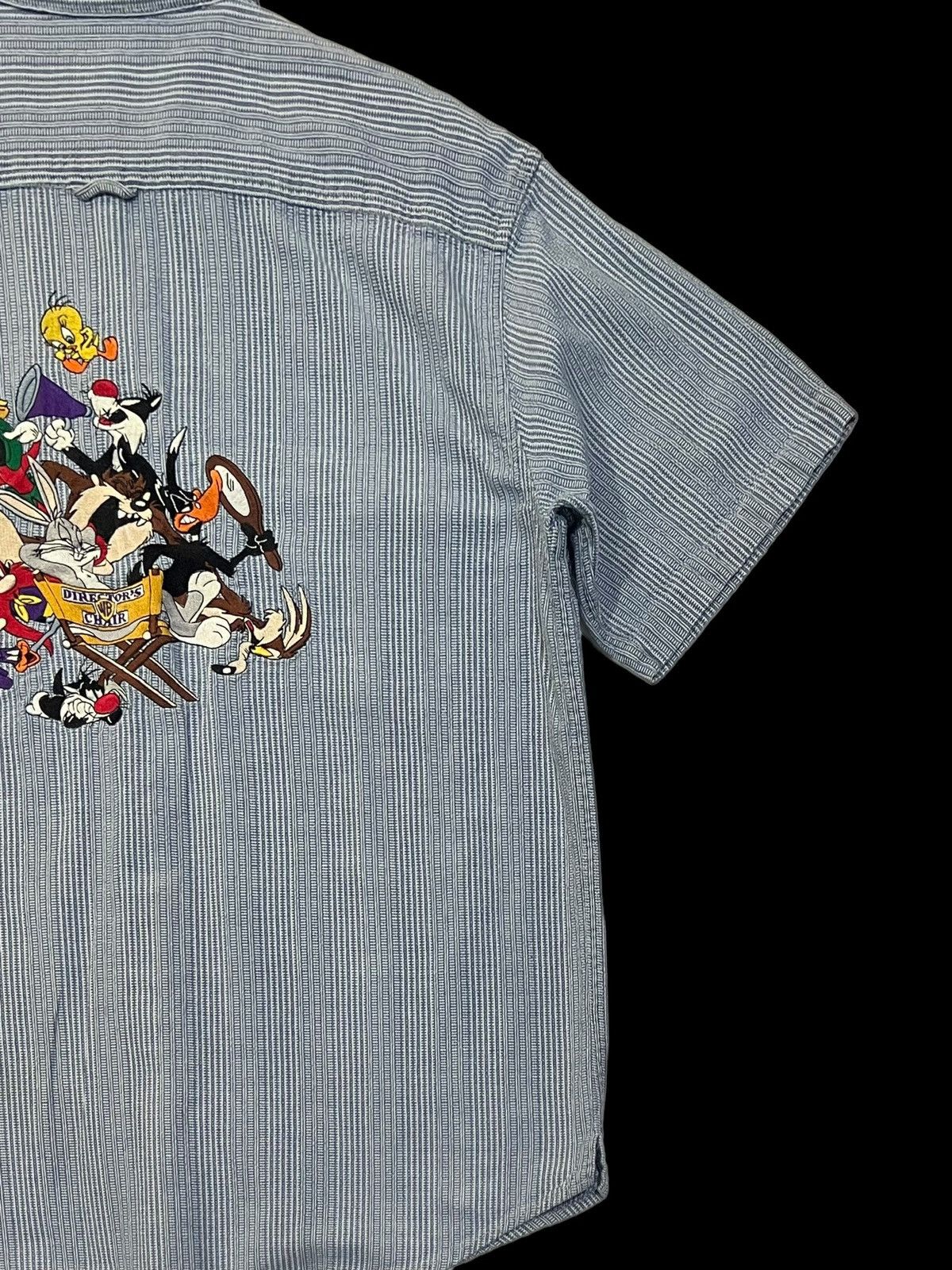 Disney × Warner Bros 🔥NEED GONE NOW🔥VTG WARNER BROS EMBROIDERED BIG LOGO SHIRTS Size US M / EU 48-50 / 2 - 11 Thumbnail