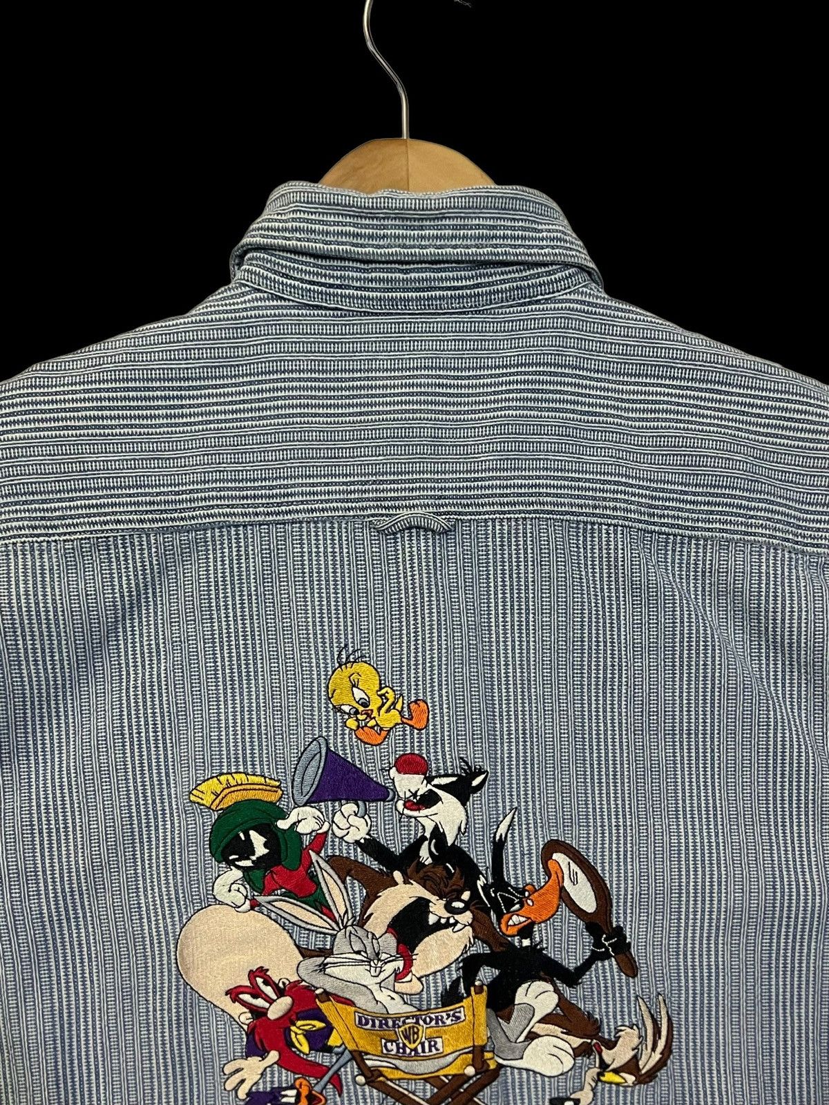 Disney × Warner Bros 🔥NEED GONE NOW🔥VTG WARNER BROS EMBROIDERED BIG LOGO SHIRTS Size US M / EU 48-50 / 2 - 10 Thumbnail