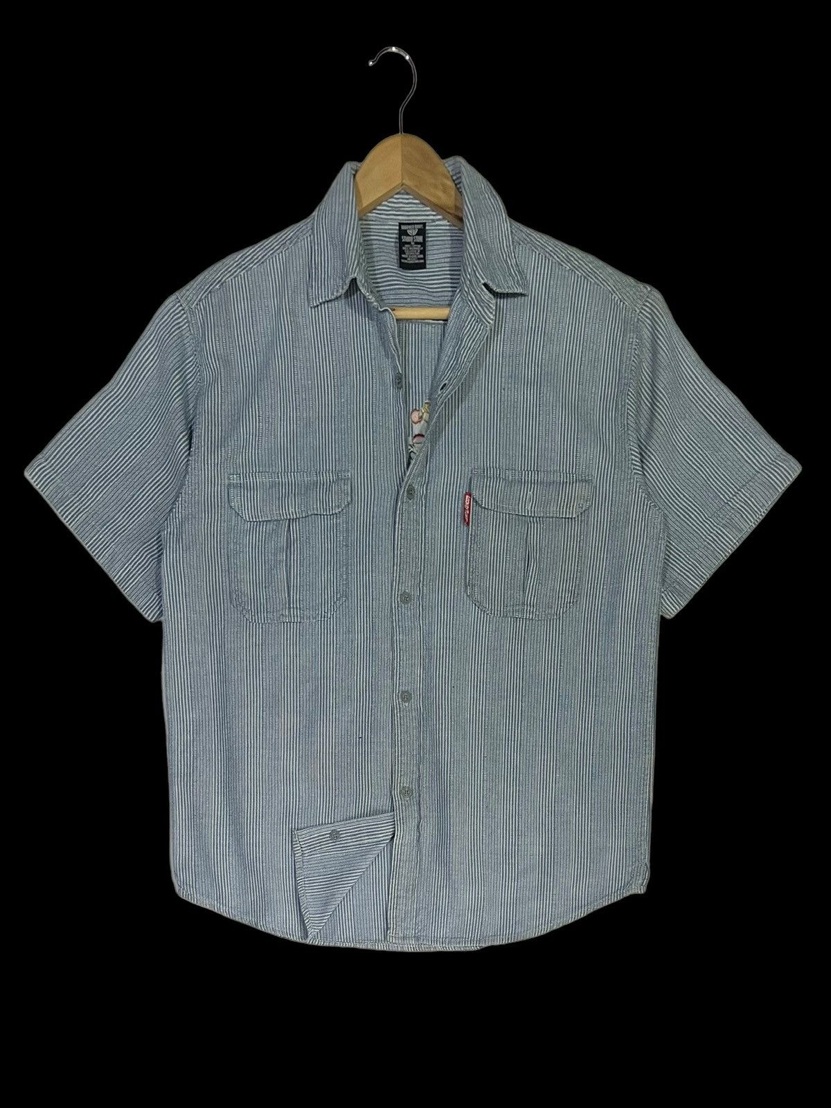 Disney × Warner Bros 🔥NEED GONE NOW🔥VTG WARNER BROS EMBROIDERED BIG LOGO SHIRTS Size US M / EU 48-50 / 2 - 3 Thumbnail