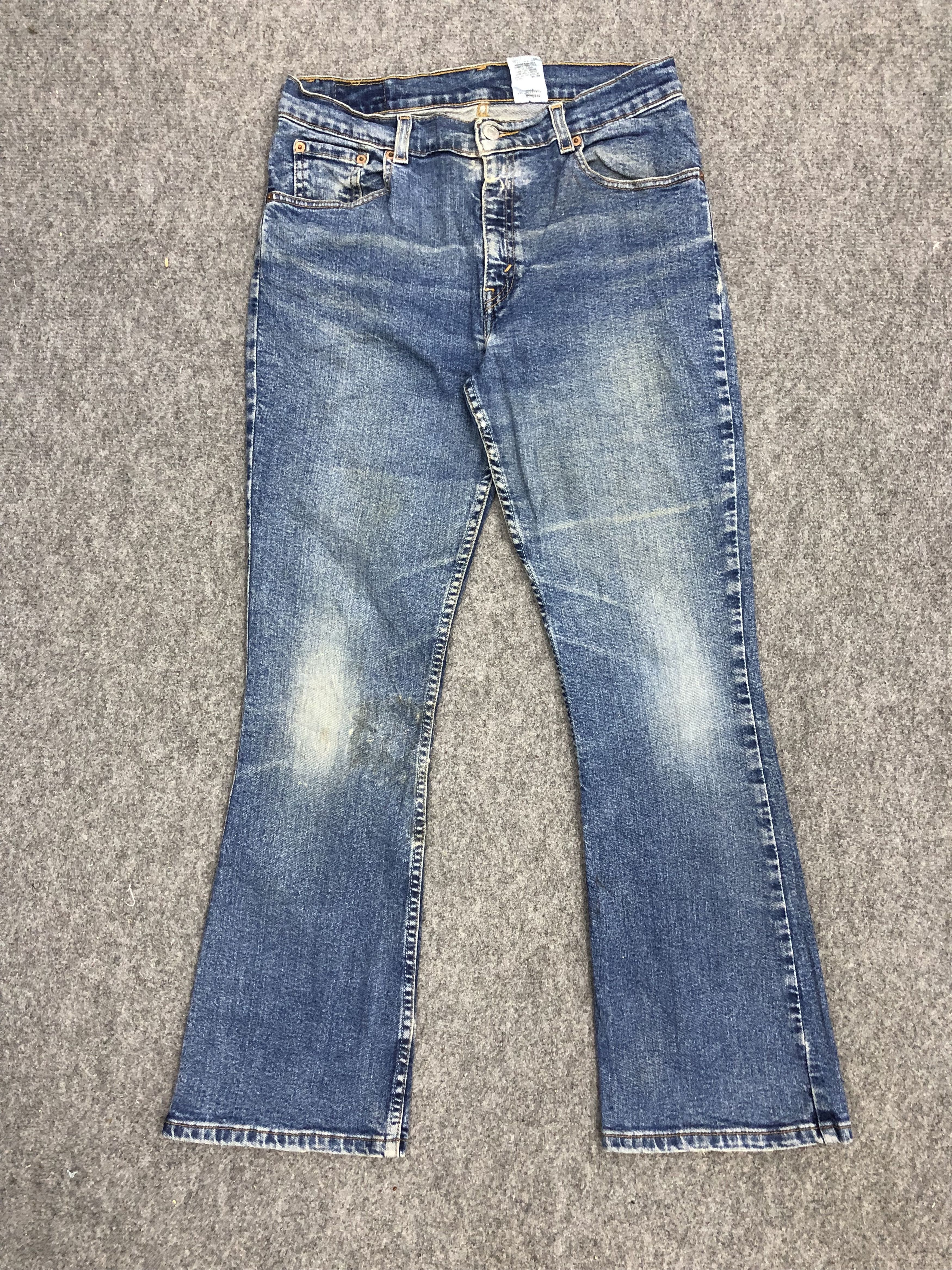 Levi's Vintage Levis 517 Flare Plus Denim DP1185 Size US 30 / EU 46 - 1 Thumbnail