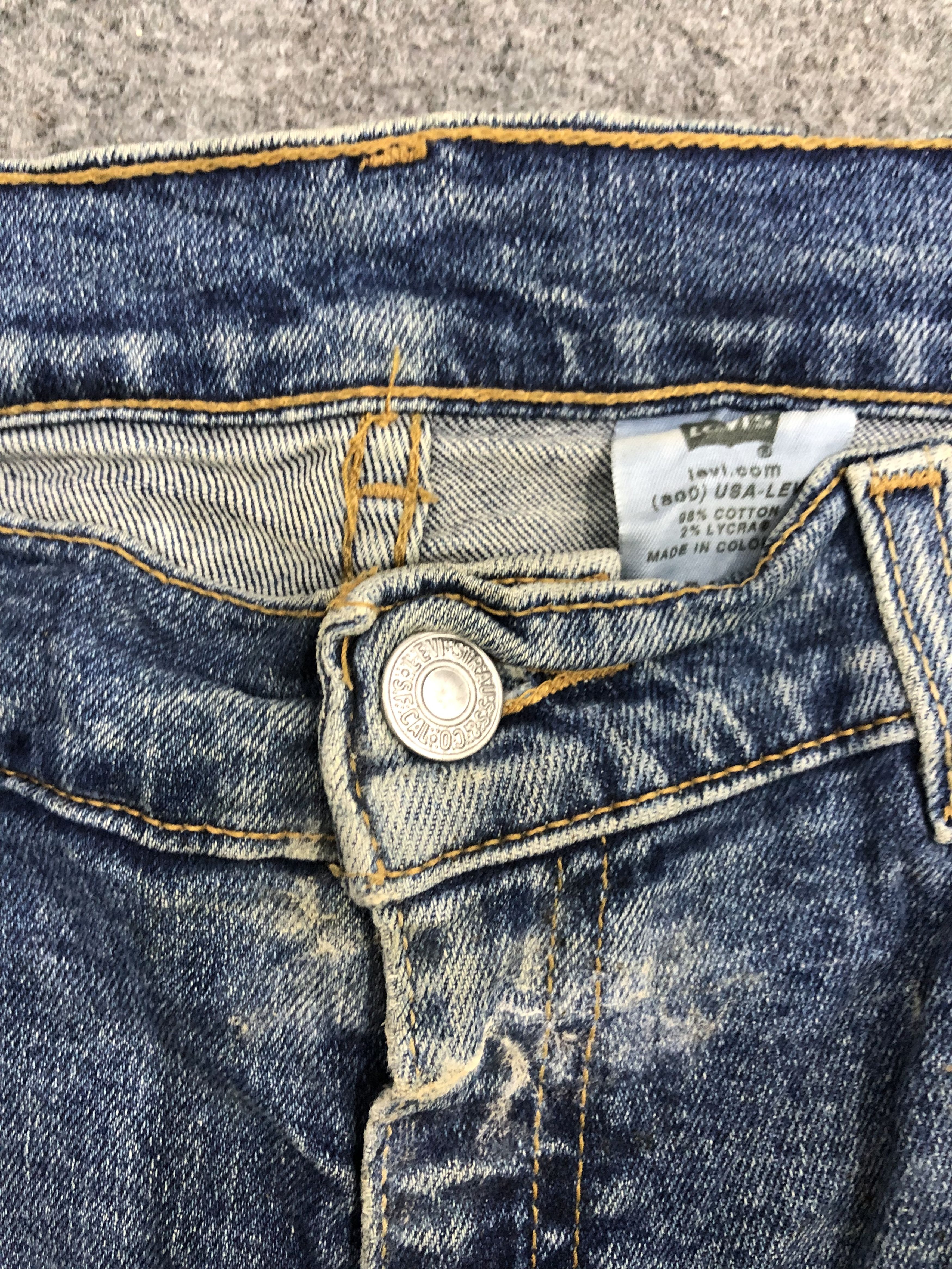 Levi's Vintage Levis 517 Flare Plus Denim DP1185 Size US 30 / EU 46 - 7 Thumbnail