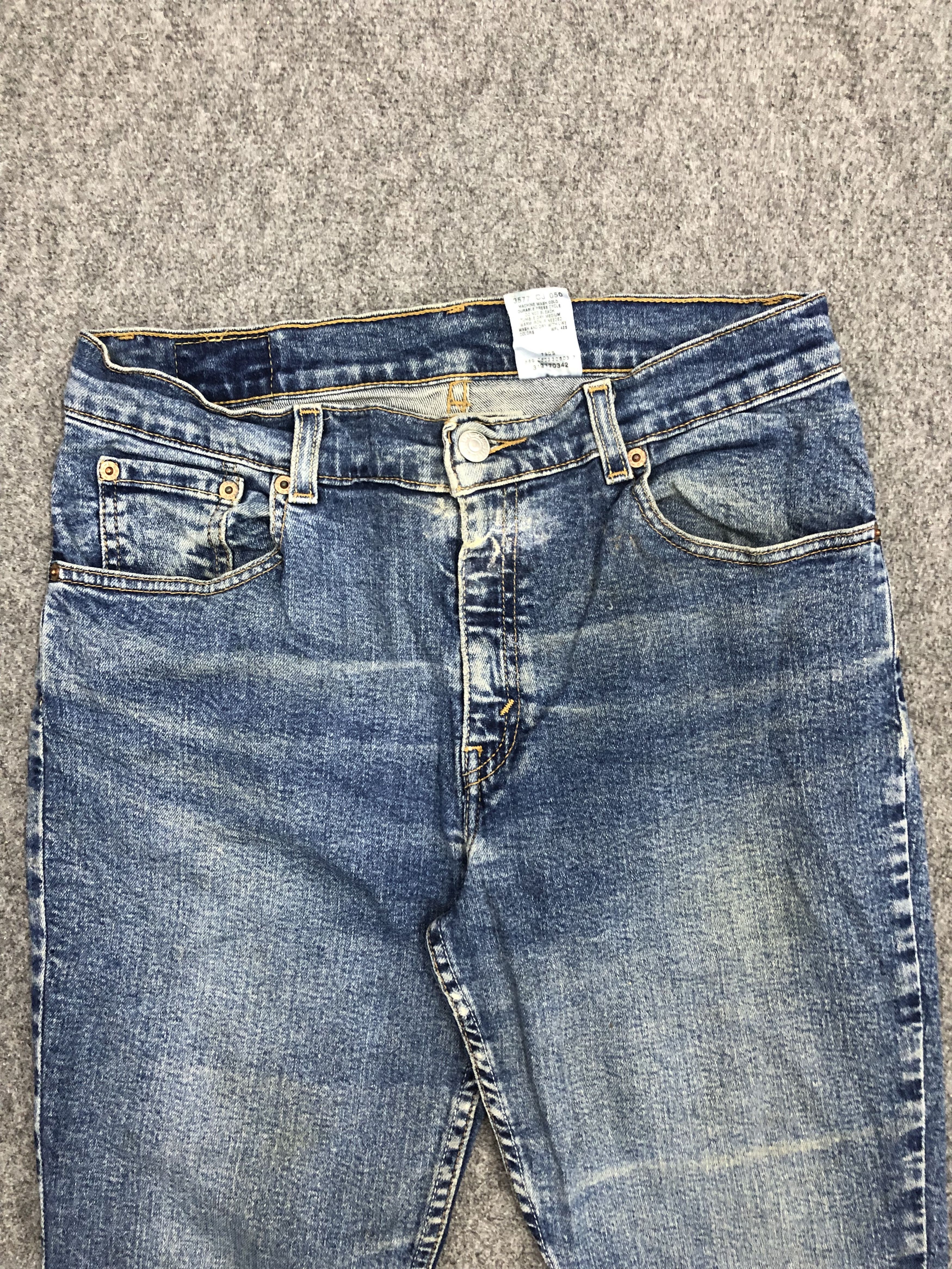 Levi's Vintage Levis 517 Flare Plus Denim DP1185 Size US 30 / EU 46 - 2 Thumbnail