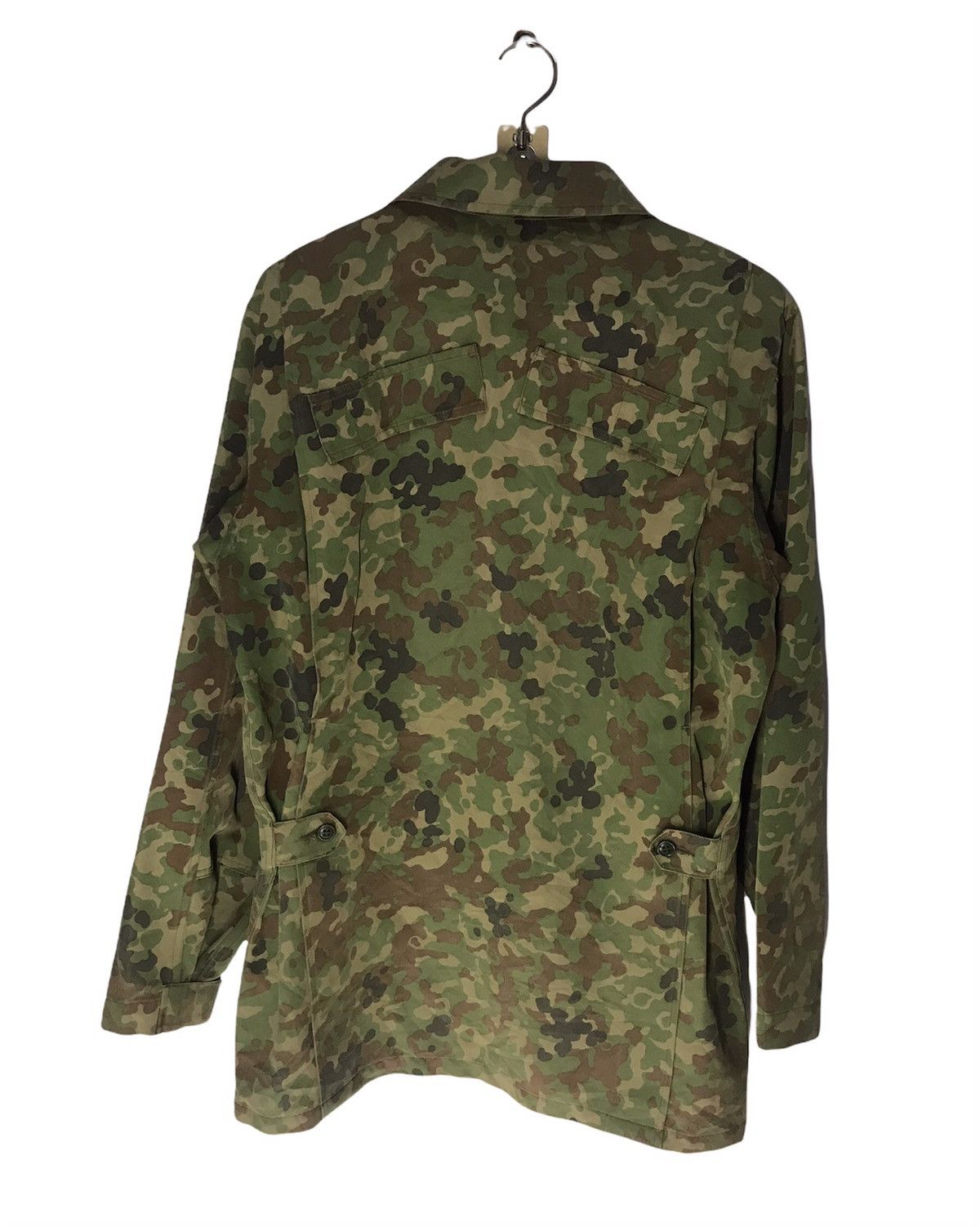 Vintage Vintage camo army button up shirt Size US M / EU 48-50 / 2 - 2 Thumbnail