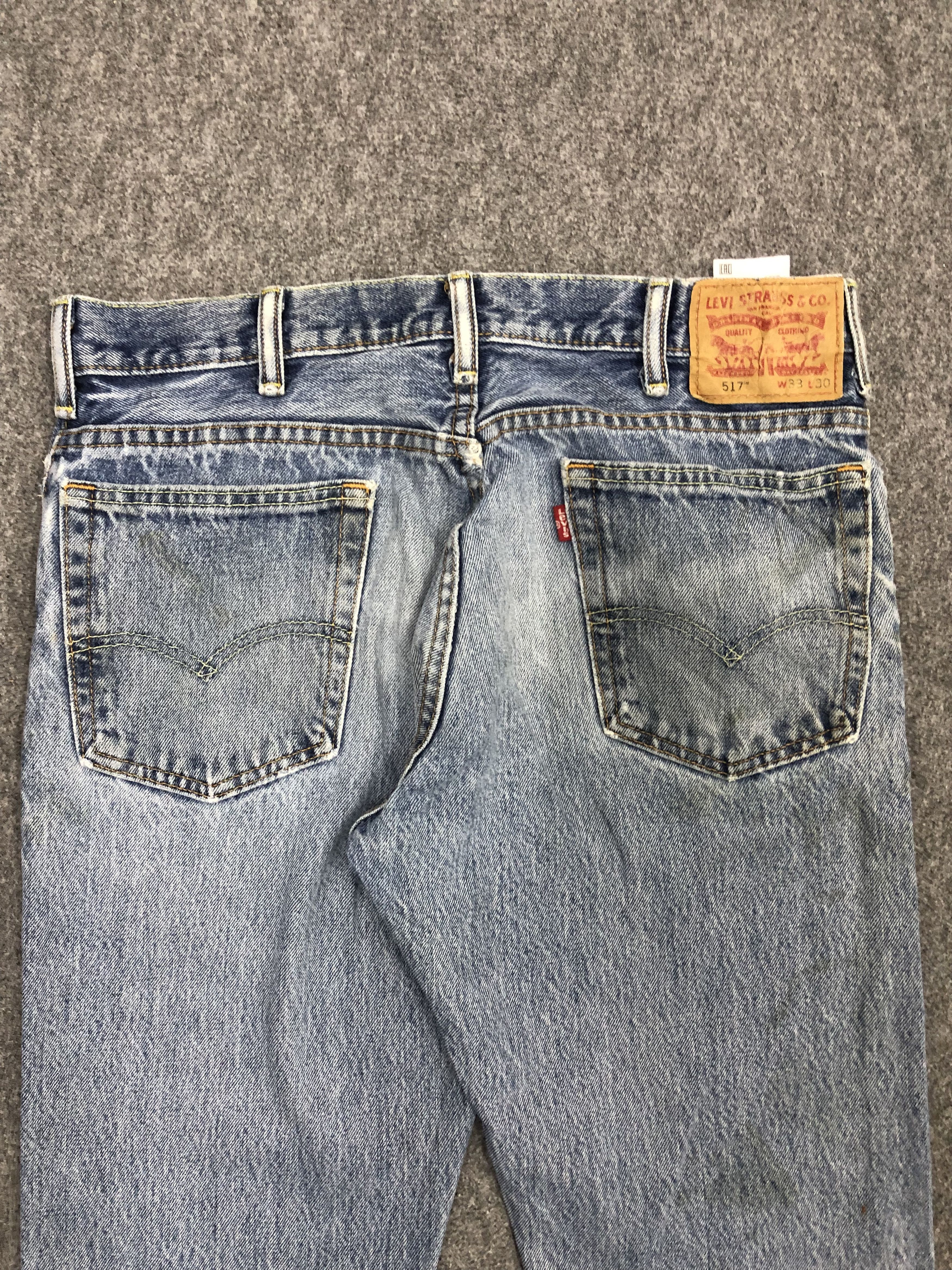 Levi's Vintage Levis 517 Flared Bootcut Denim DP1097 Size US 35 - 4 Thumbnail