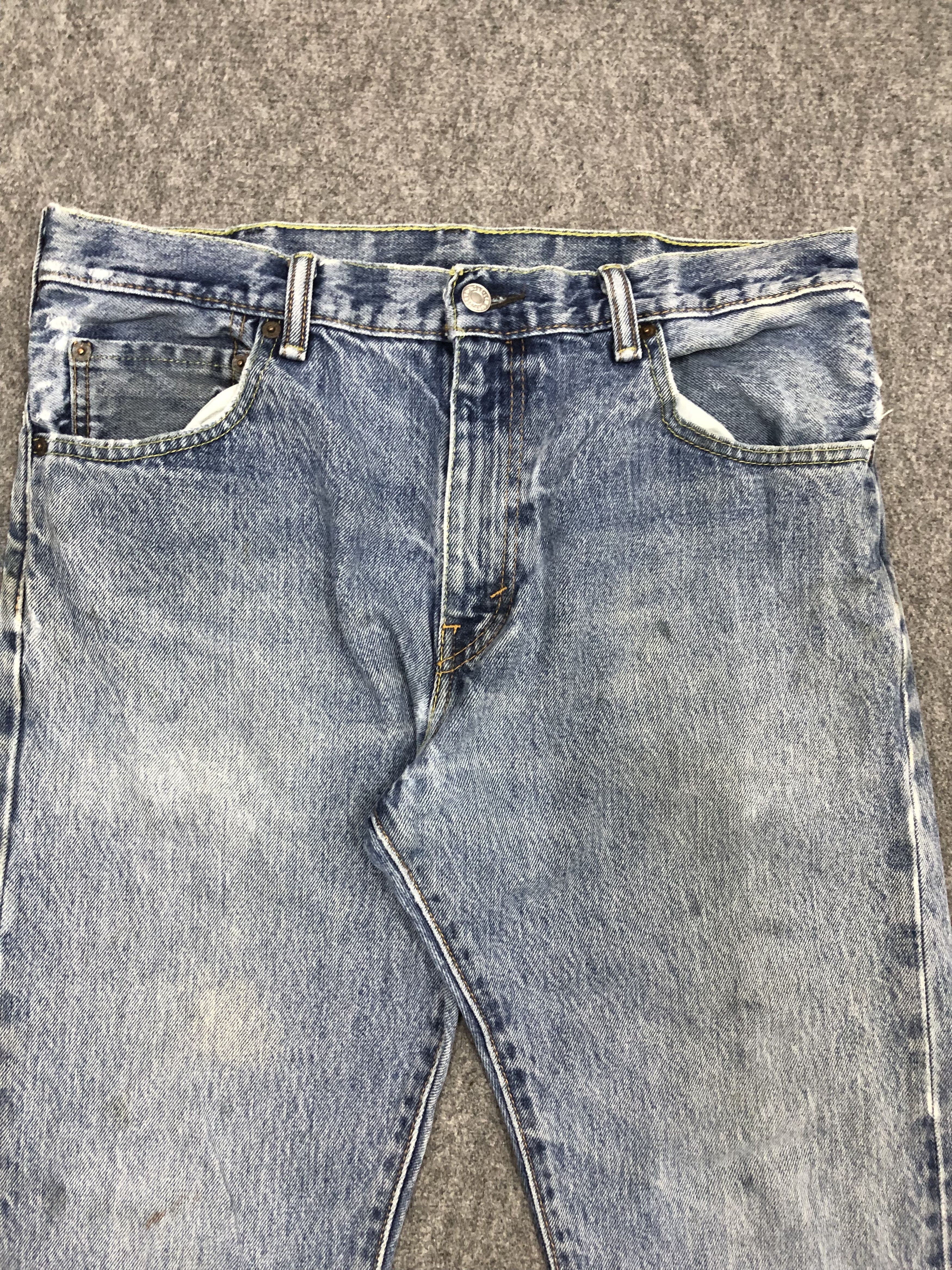 Levi's Vintage Levis 517 Flared Bootcut Denim DP1097 Size US 35 - 2 Thumbnail