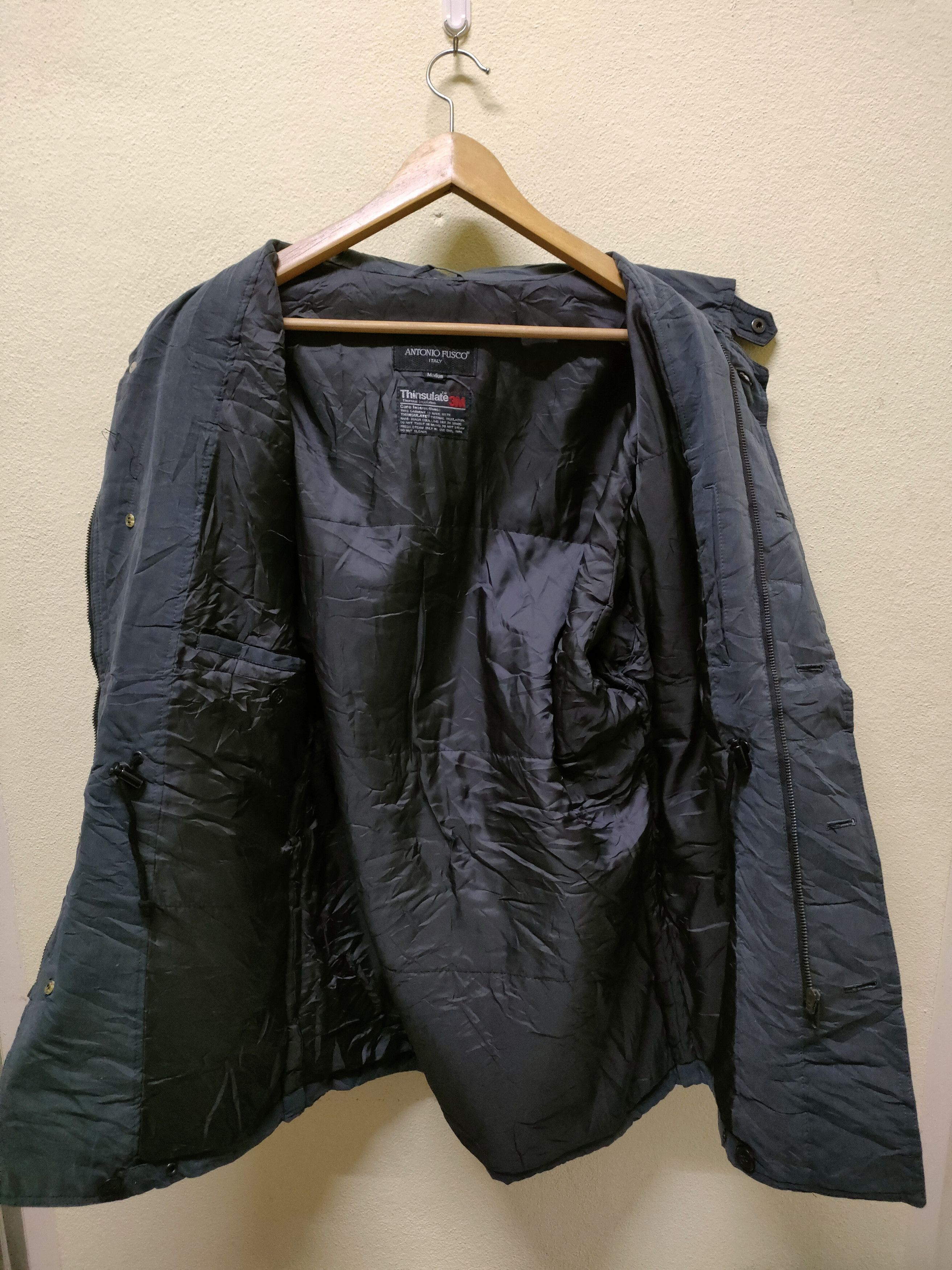 Designer 🔥Antonio Fusco Thinsulate Jacket Size US M / EU 48-50 / 2 - 5 Thumbnail