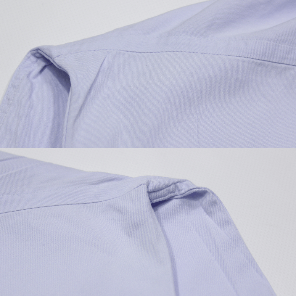 Burberry Nova Check Oxford Blue Shirt Made in USA Size US S / EU 44-46 / 1 - 6 Thumbnail