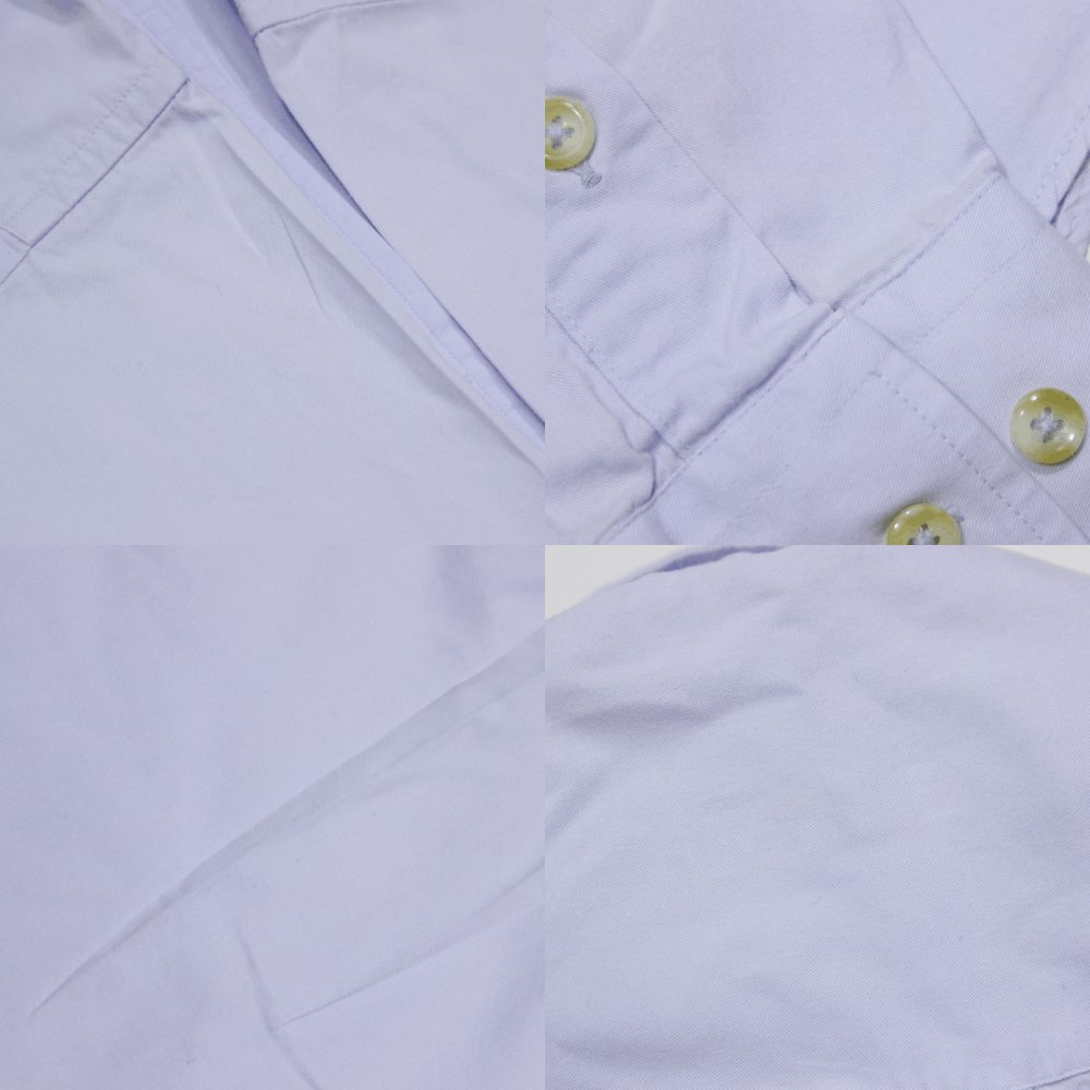 Burberry Nova Check Oxford Blue Shirt Made in USA Size US S / EU 44-46 / 1 - 12 Thumbnail