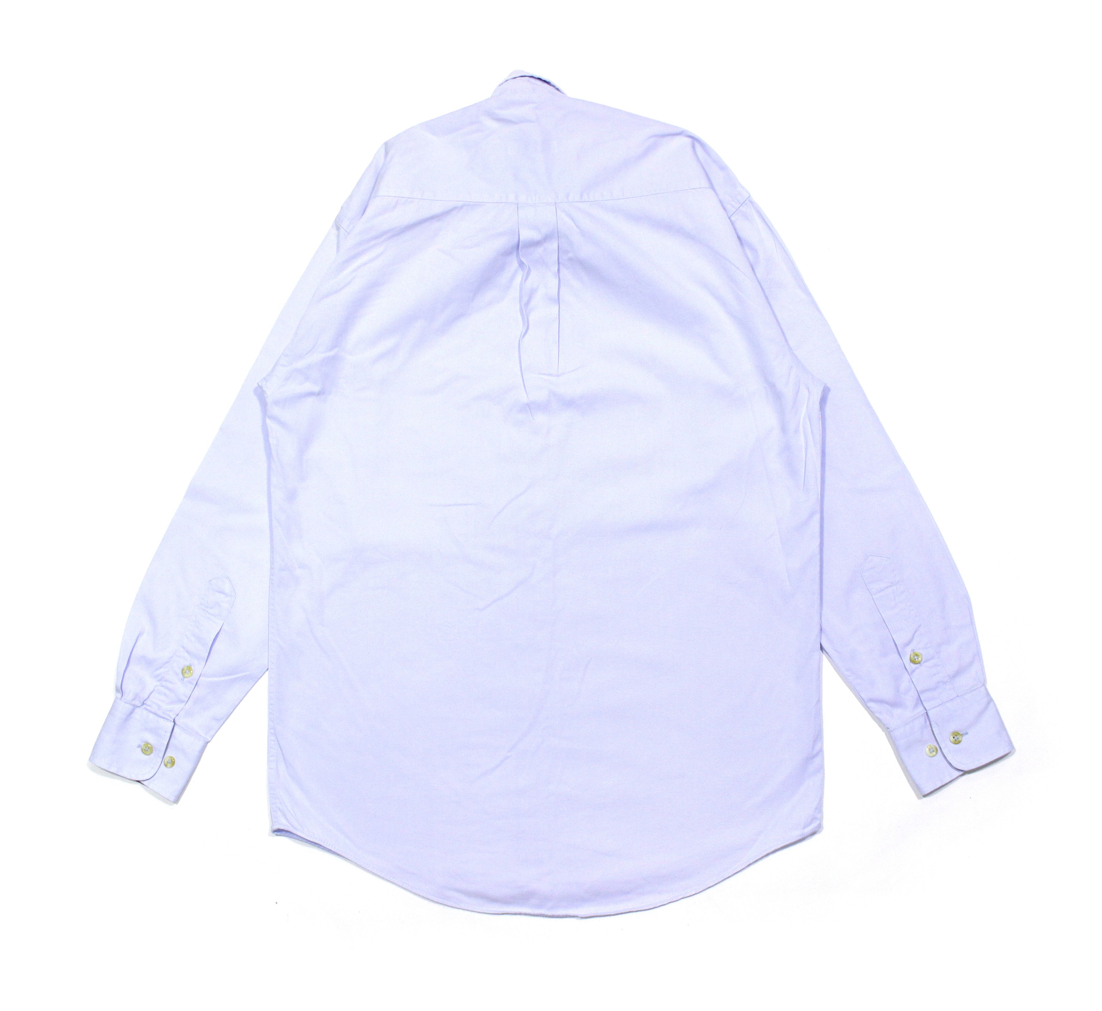 Burberry Nova Check Oxford Blue Shirt Made in USA Size US S / EU 44-46 / 1 - 2 Thumbnail