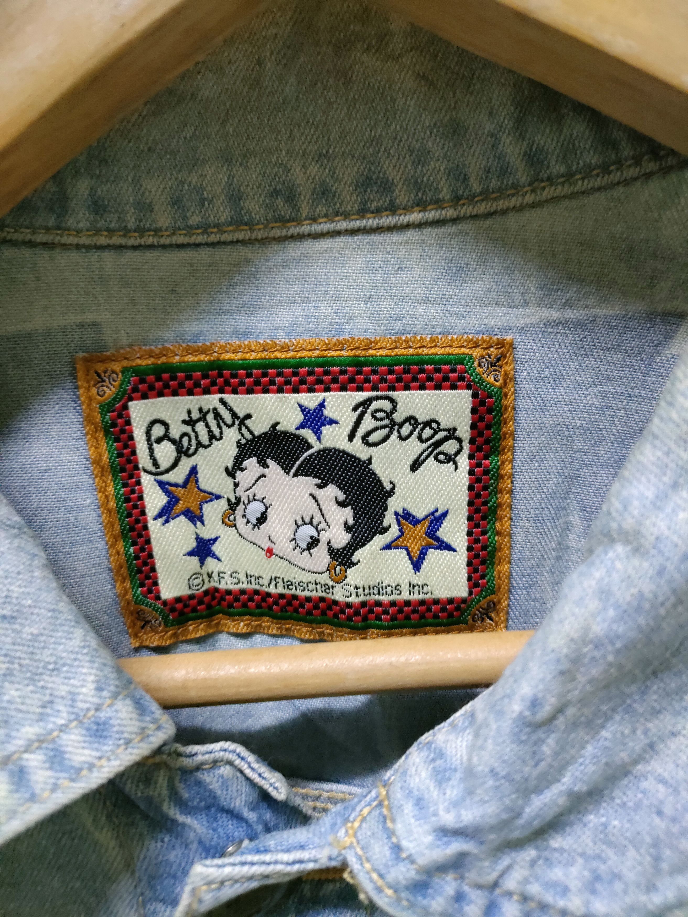 Cartoon Network × Vintage 🔥Vintage Betty Boop Denim Jackets Size US M / EU 48-50 / 2 - 11 Thumbnail