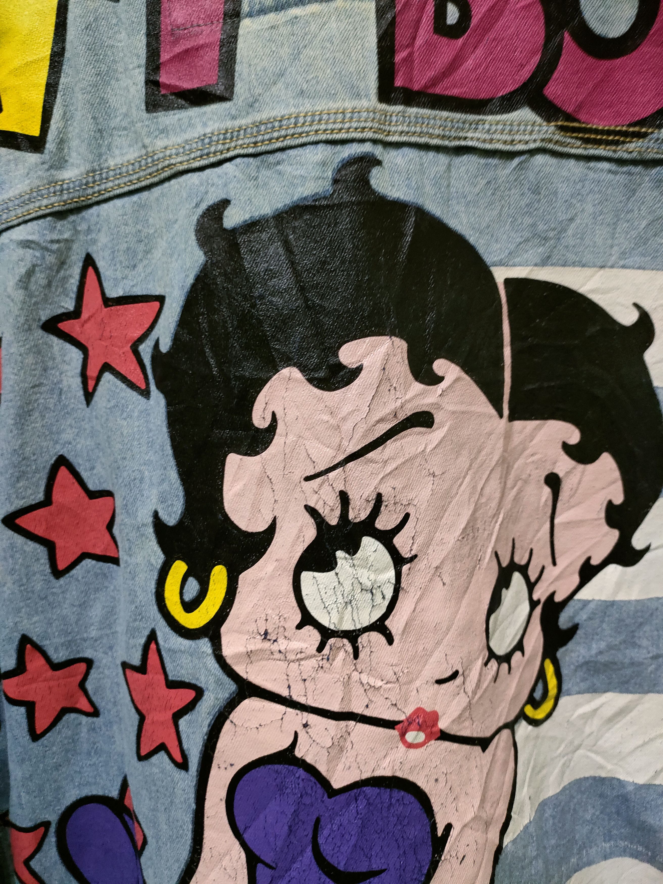 Cartoon Network × Vintage 🔥Vintage Betty Boop Denim Jackets Size US M / EU 48-50 / 2 - 3 Thumbnail