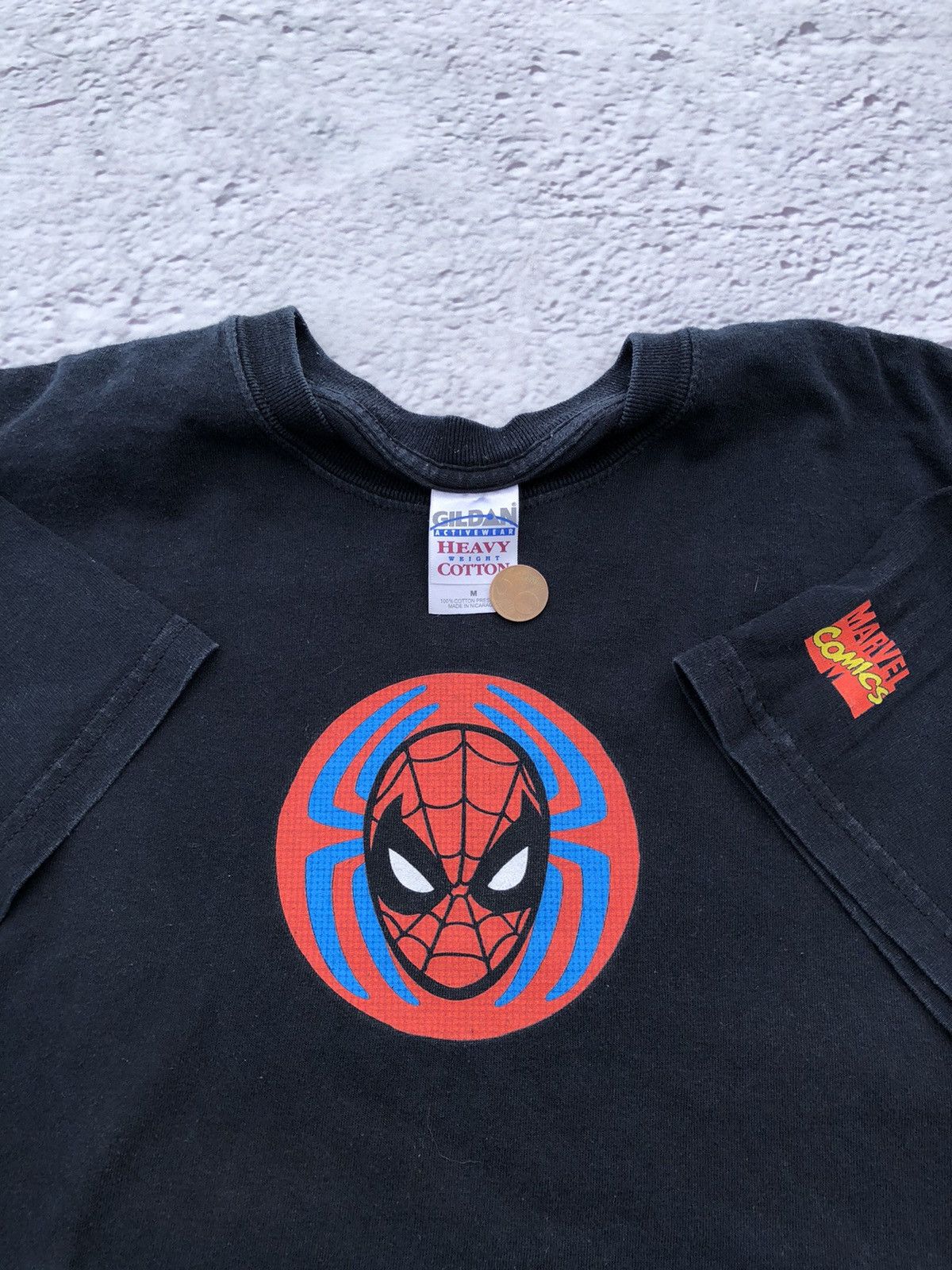 DC Vintage 2000s Spider Man Marvel Tee (Silver Surfer) Size US M / EU 48-50 / 2 - 3 Thumbnail