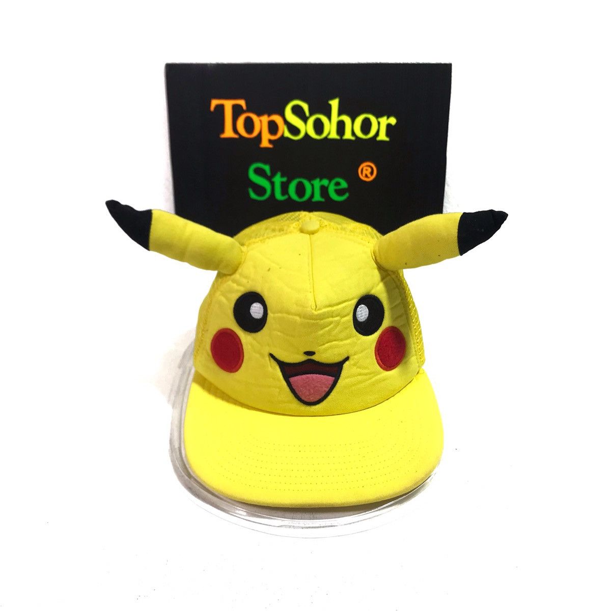 Vintage Pokemon cartoon art streetwear custom hat cap