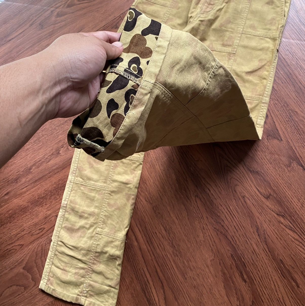 Japanese Brand Raw-Tex Camo Pants Size US 30 / EU 46 - 3 Thumbnail