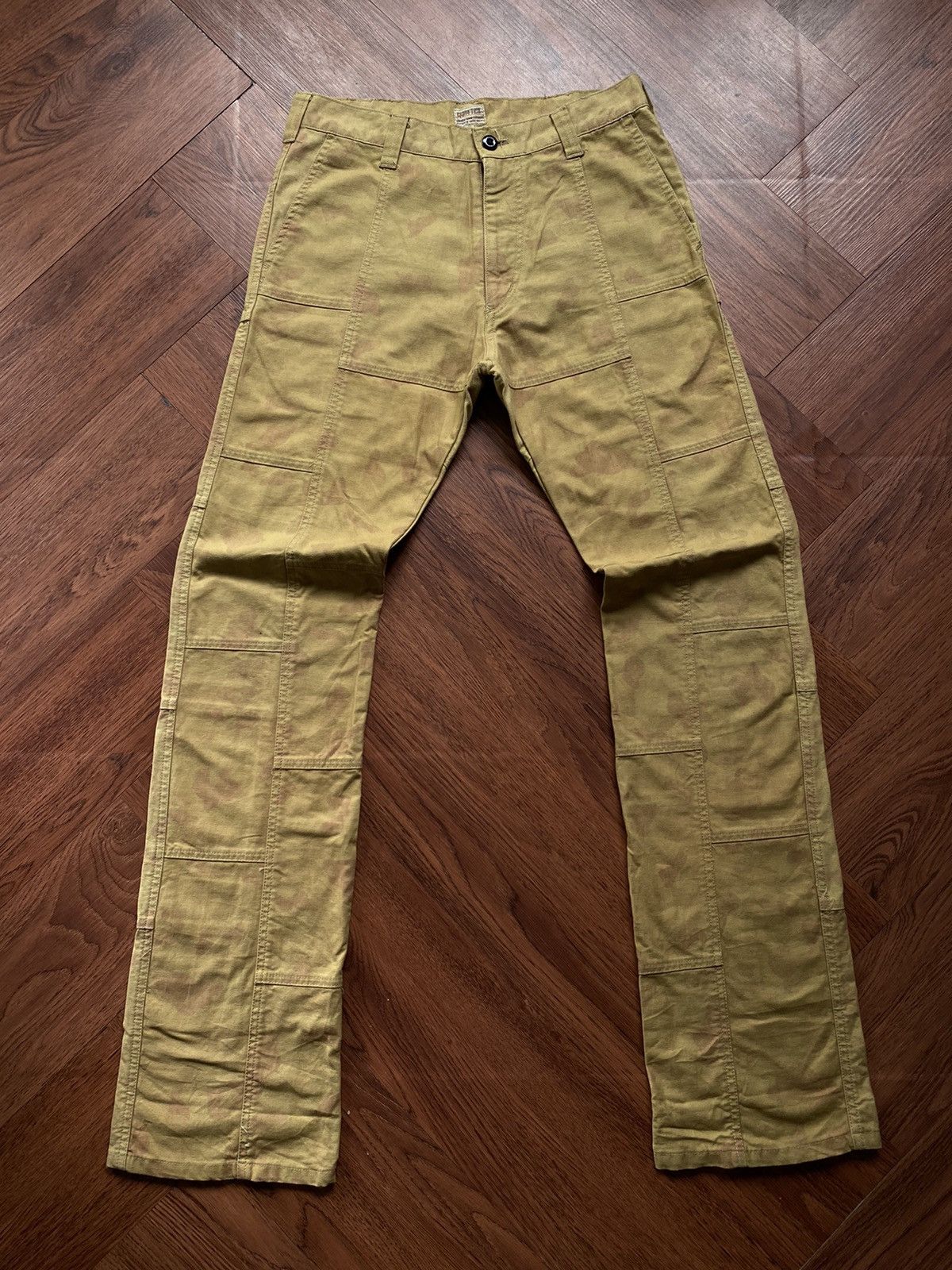 Japanese Brand Raw-Tex Camo Pants Size US 30 / EU 46 - 1 Thumbnail