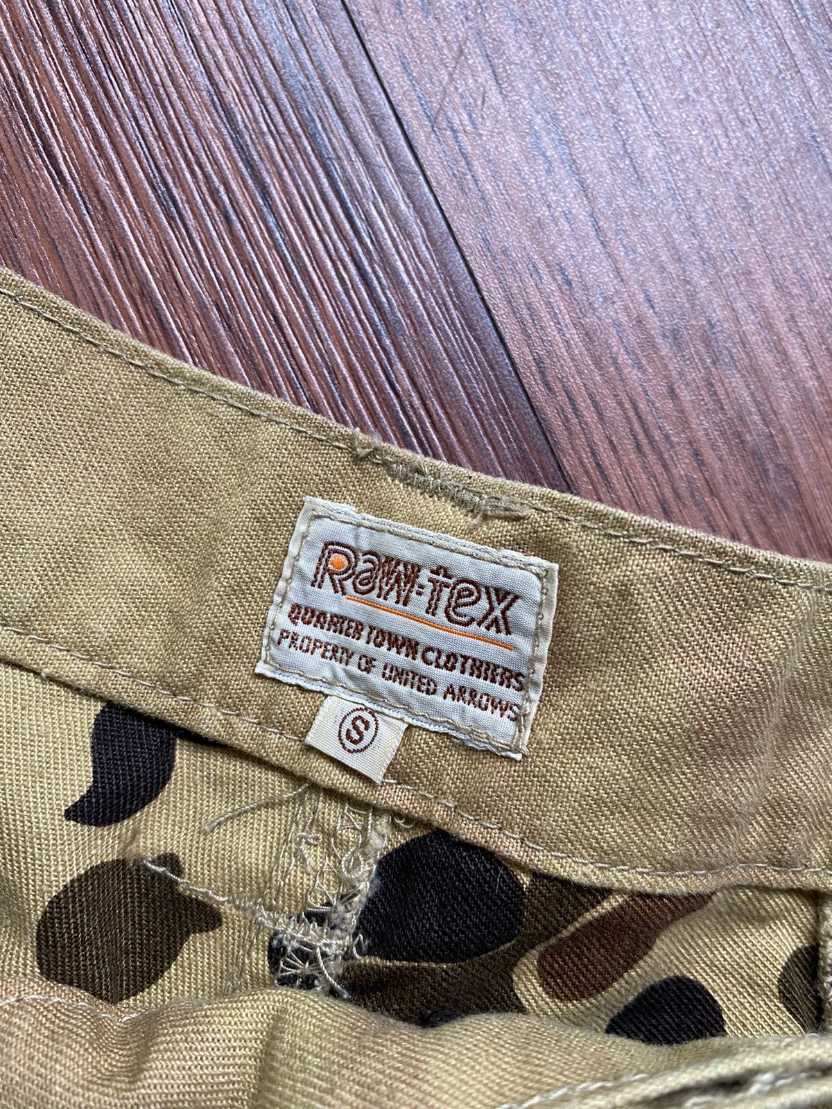 Japanese Brand Raw-Tex Camo Pants Size US 30 / EU 46 - 4 Thumbnail