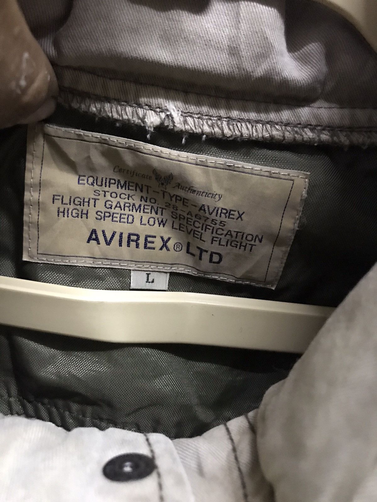 Avirex Avirex zipper jacket hidden hoodie Size US L / EU 52-54 / 3 - 3 Thumbnail