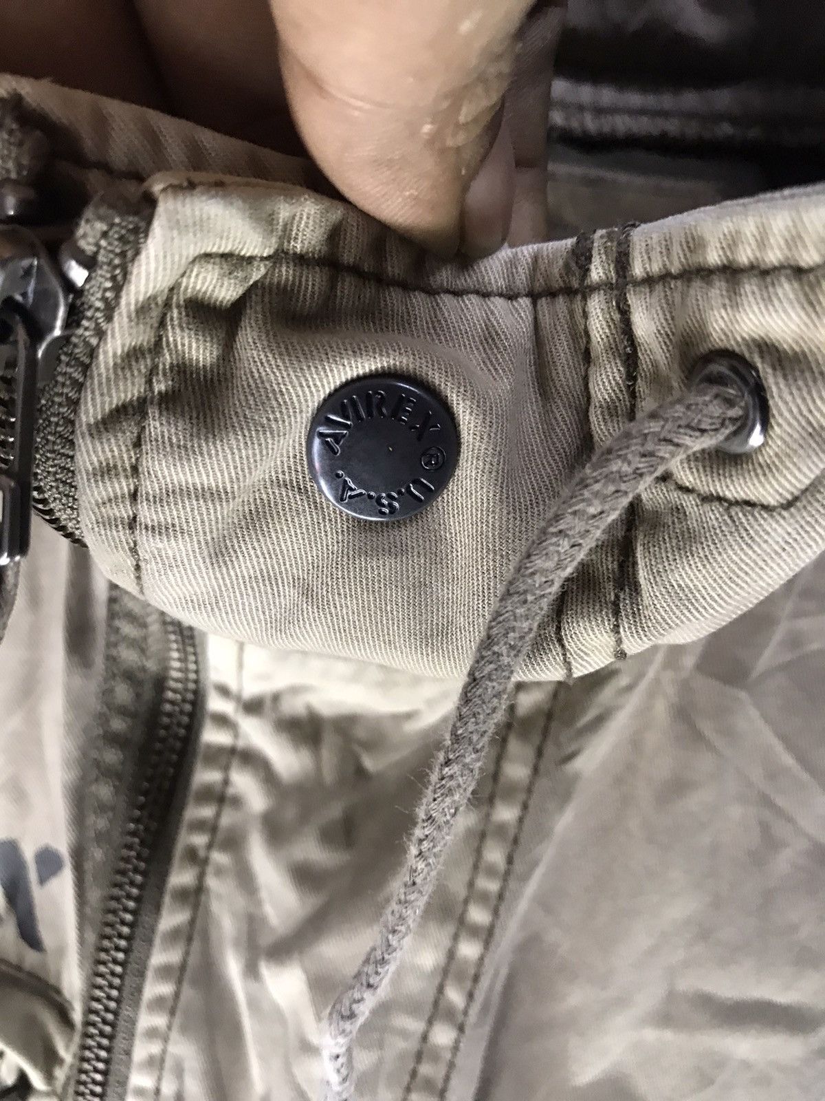 Avirex Avirex zipper jacket hidden hoodie Size US L / EU 52-54 / 3 - 6 Thumbnail