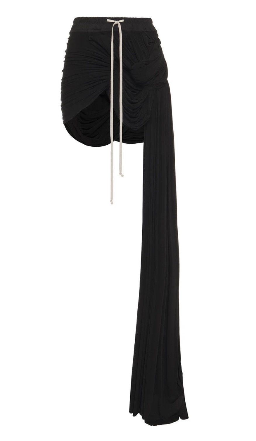 Rick Owens Draped mini skirt EU42 Size 28" / US 6 / IT 42 - 2 Thumbnail