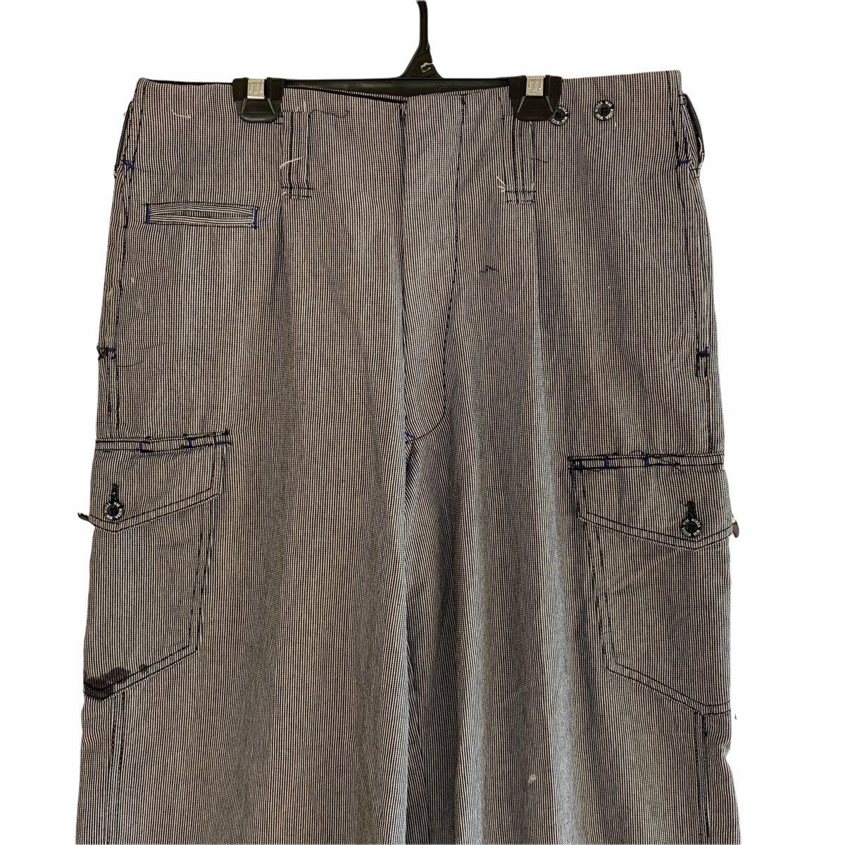 Japanese Brand Japan WM Nikka Hickory Striped Cargo Pant Size US 32 / EU 48 - 3 Thumbnail