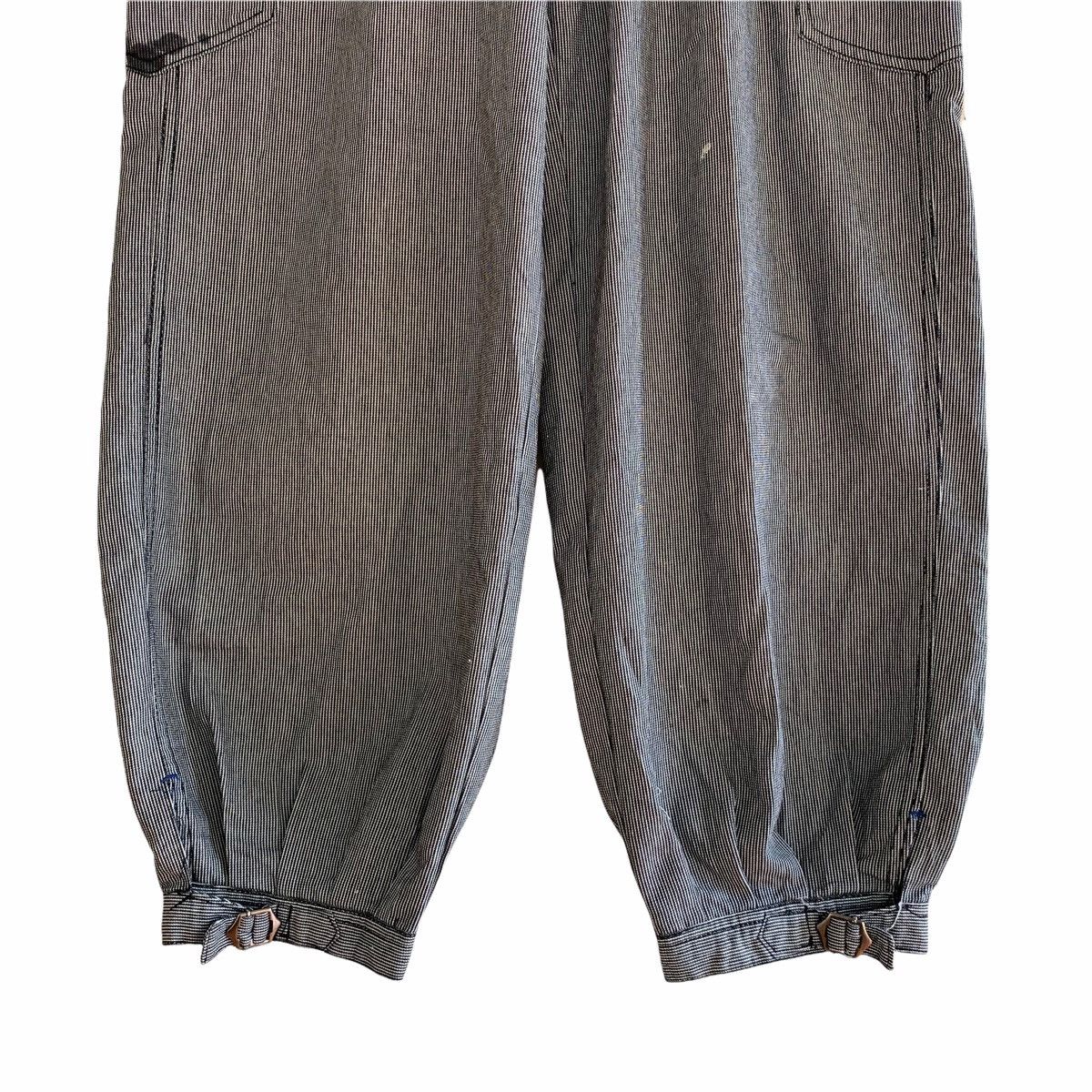 Japanese Brand Japan WM Nikka Hickory Striped Cargo Pant Size US 32 / EU 48 - 4 Thumbnail