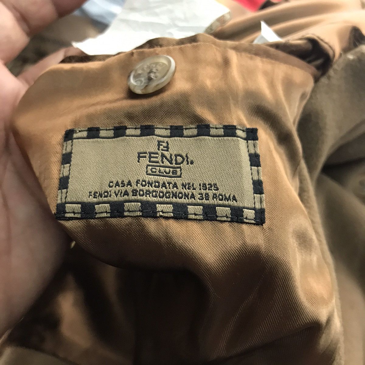 Fendi Fendi Long Jacket Size US L / EU 52-54 / 3 - 9 Thumbnail