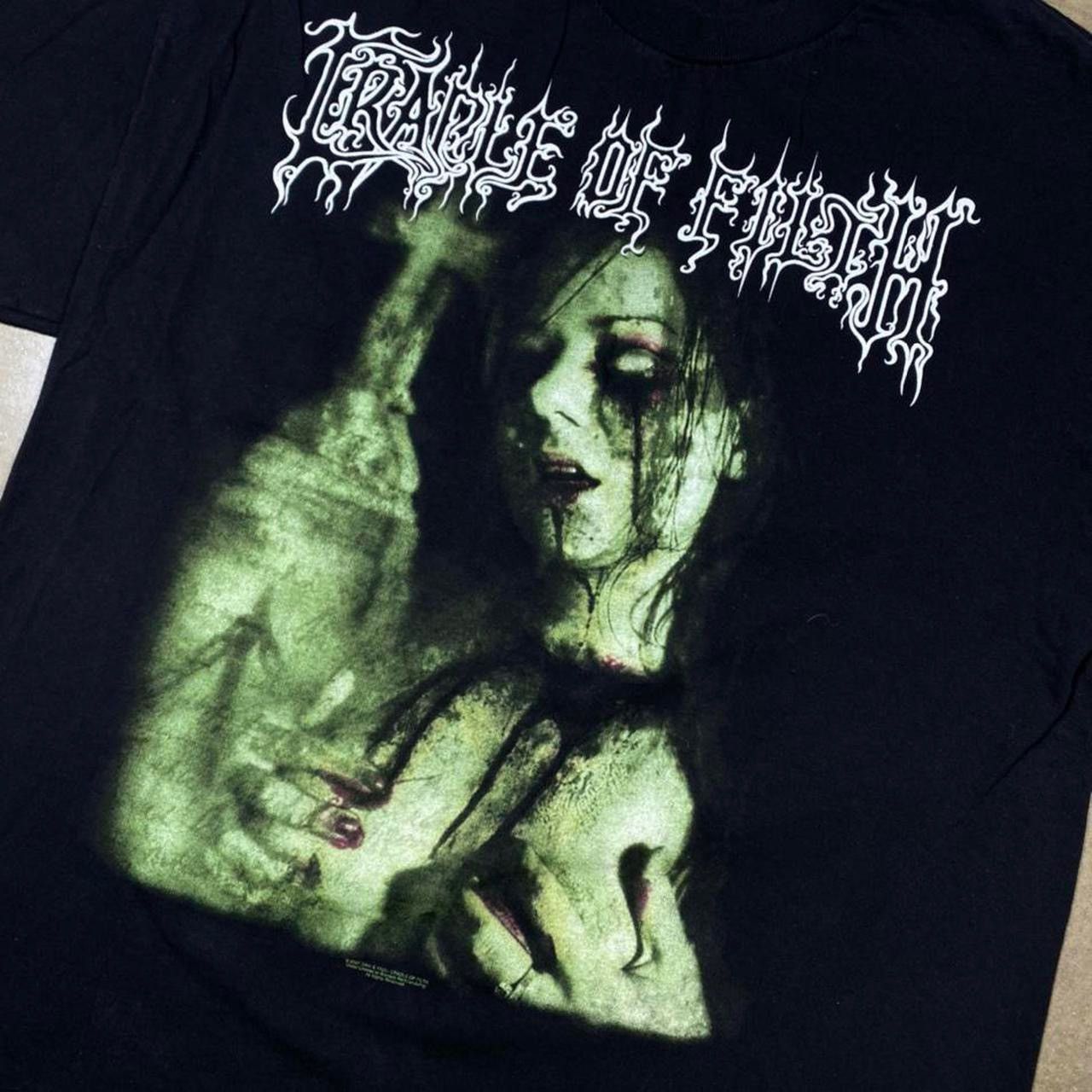 Band Tees × Vintage Vintage Cradle Of Filth Band tee Size US XL / EU 56 / 4 - 2 Thumbnail