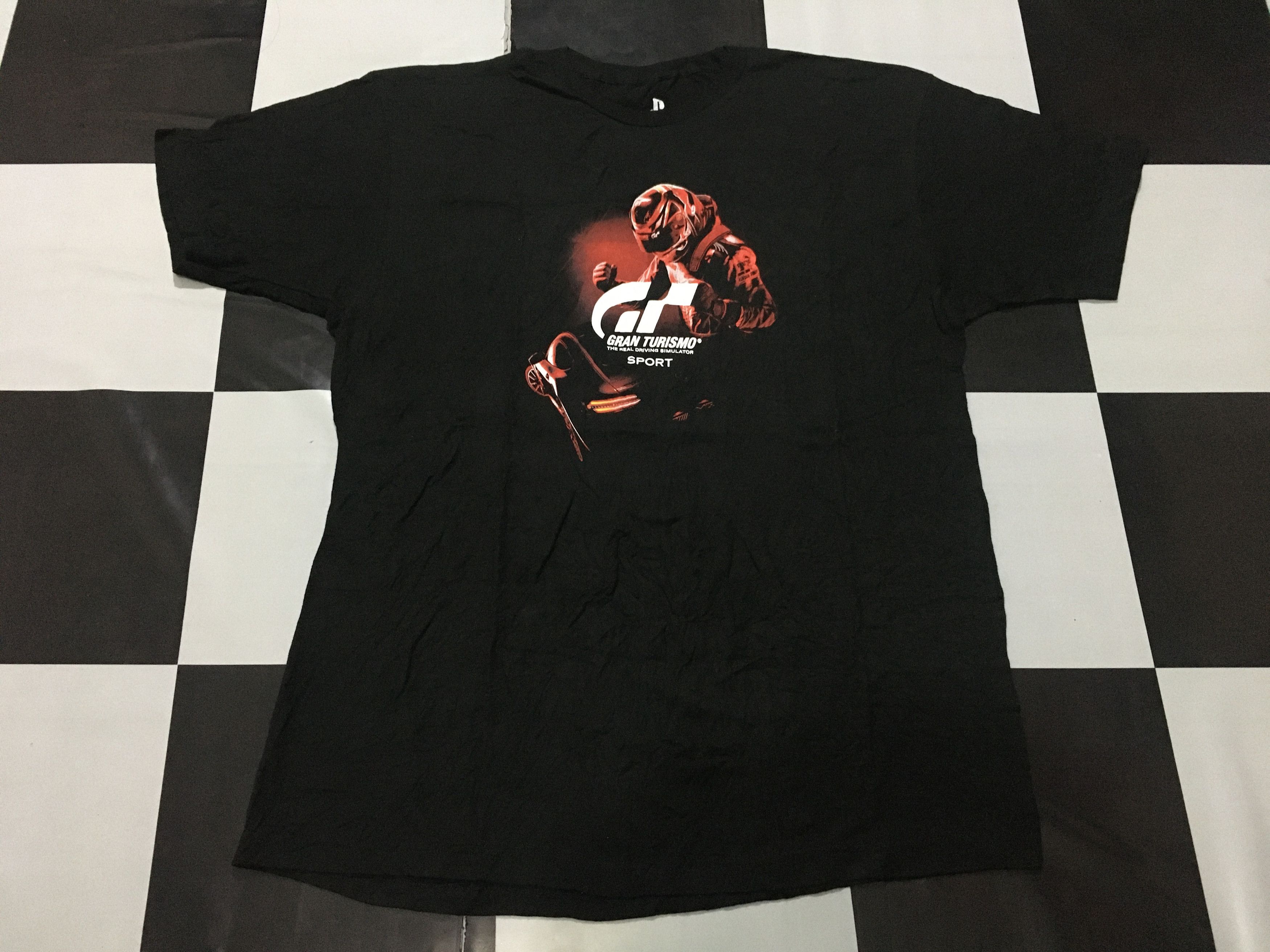 Playstation Gran Turismo Shirt The Real Driving Simulator PS Game Size US XL / EU 56 / 4 - 2 Thumbnail
